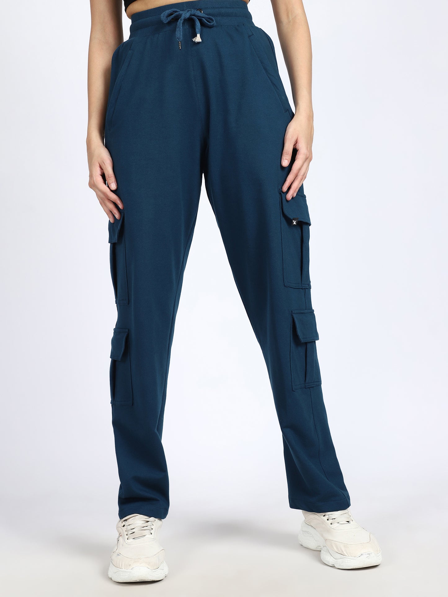 Women Solid Travel Trackpants