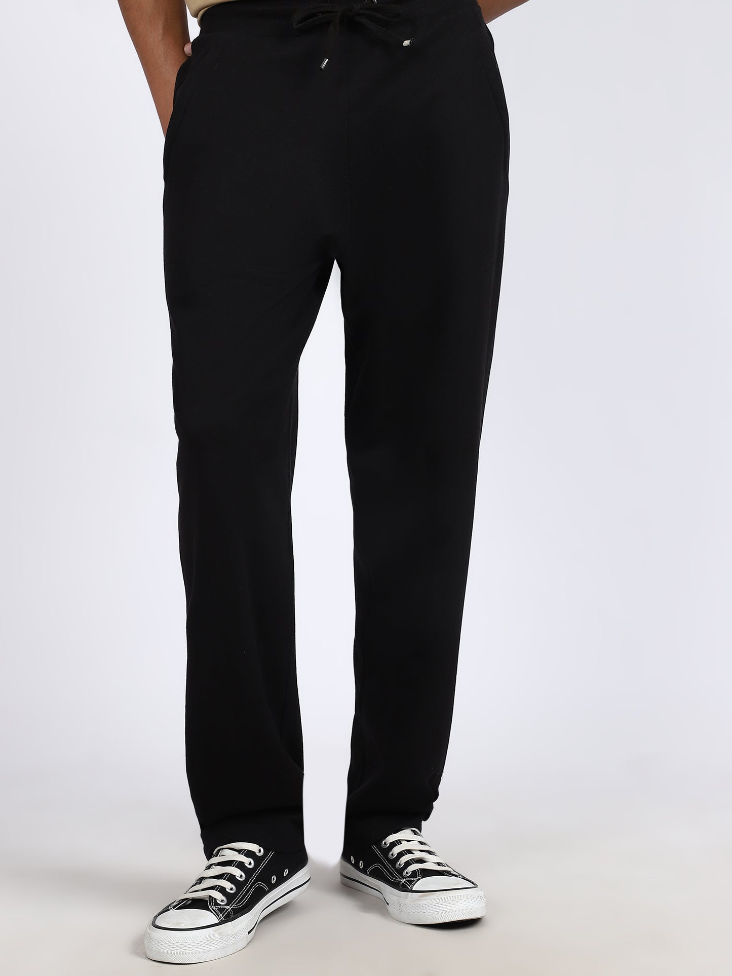 Men Daily Solid Trackpants
