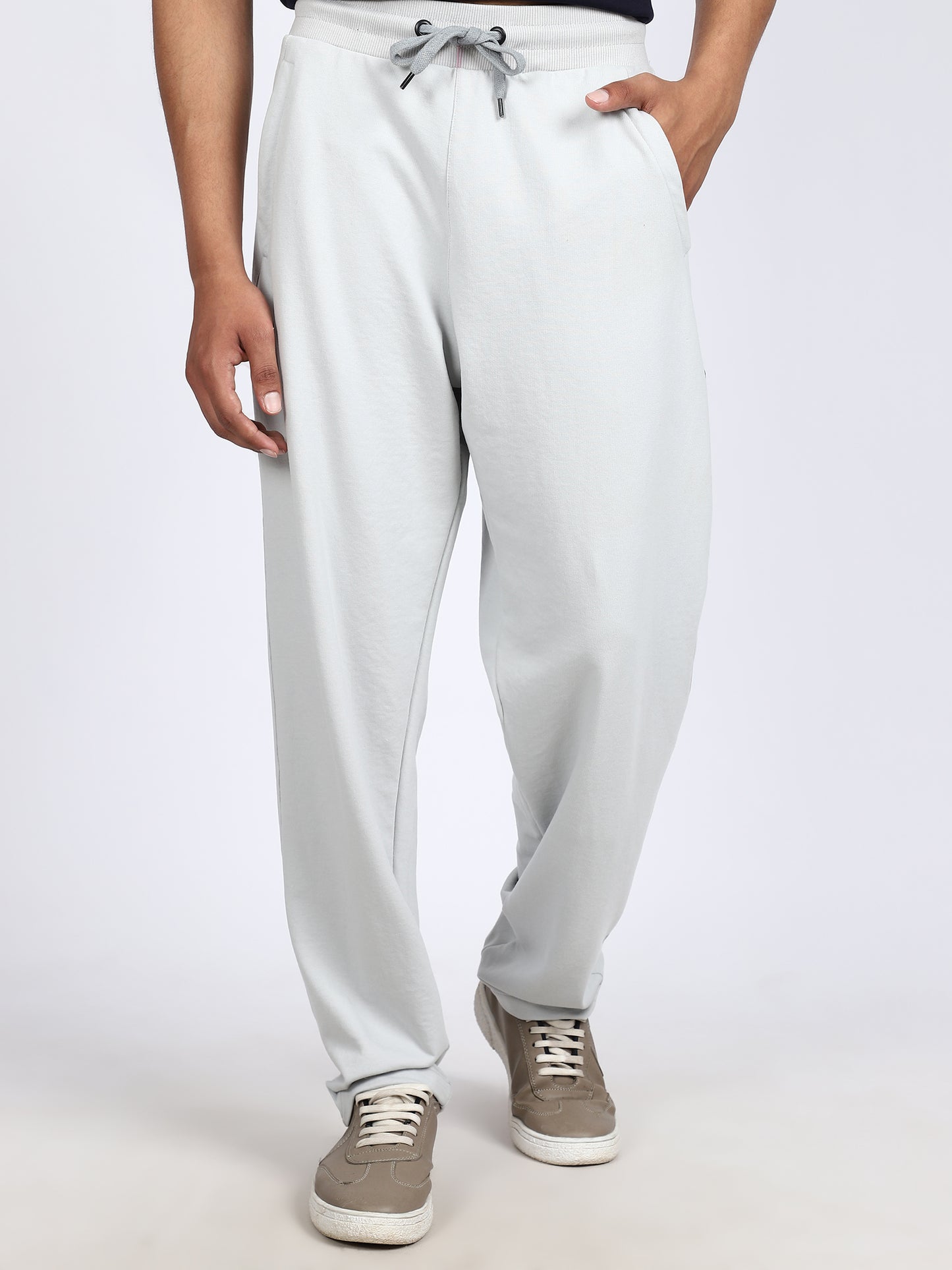 Men Daily Solid Trackpants