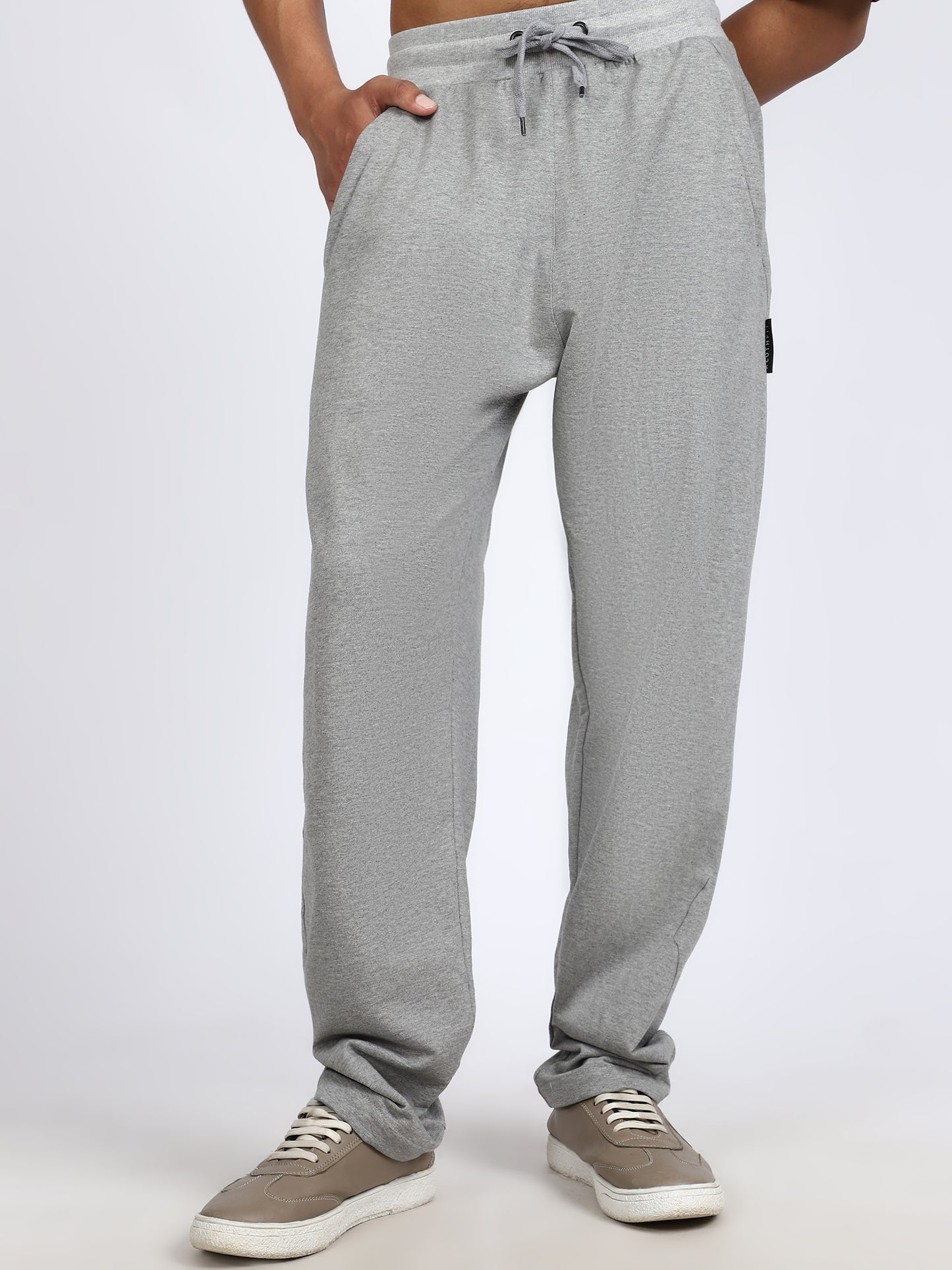 Men Daily Solid Trackpants