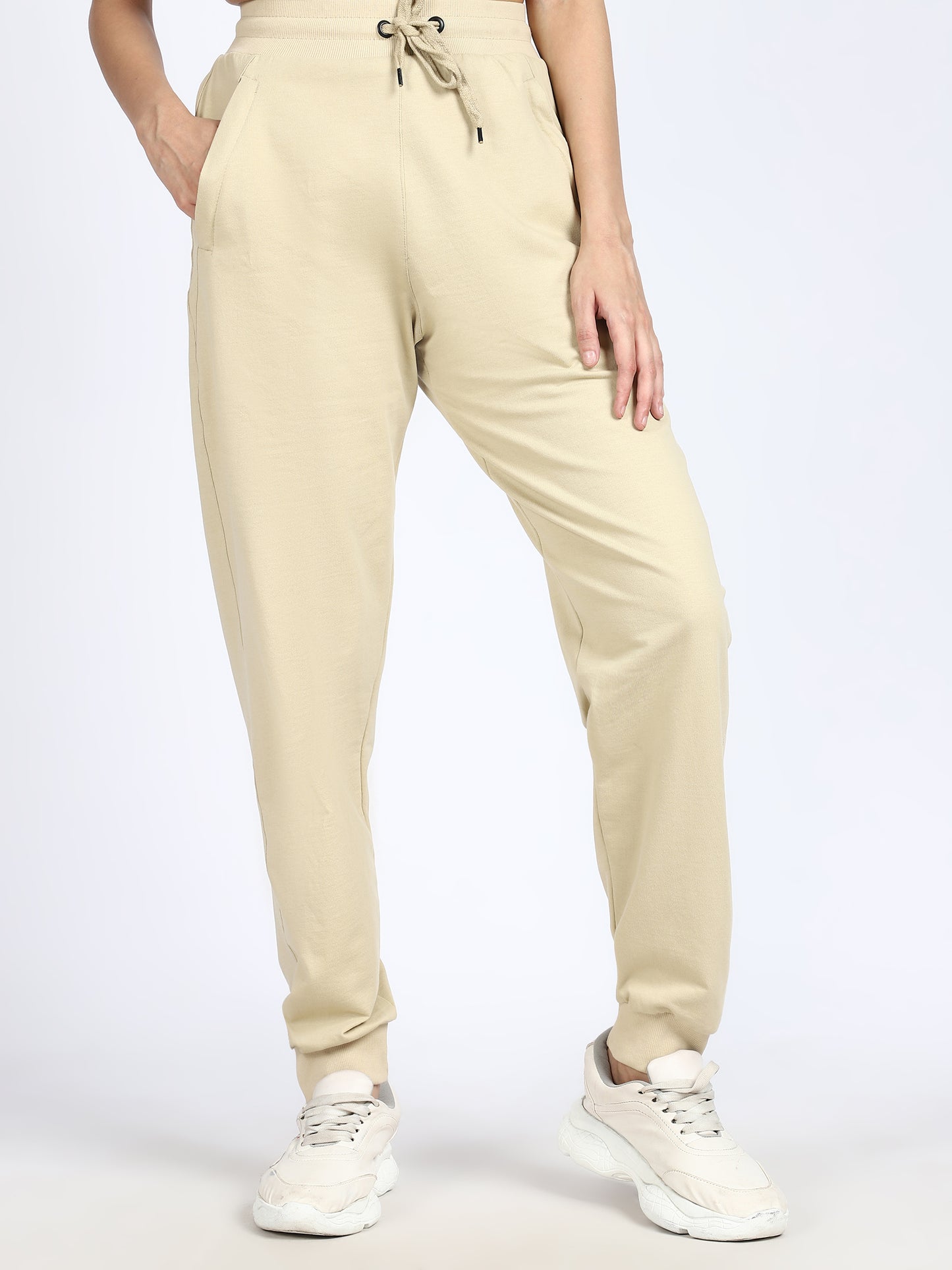 Women Daily Solid Joggers