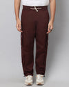 Men's Italian Wine Baggy Fit 6 Pocket Cargo Joggers