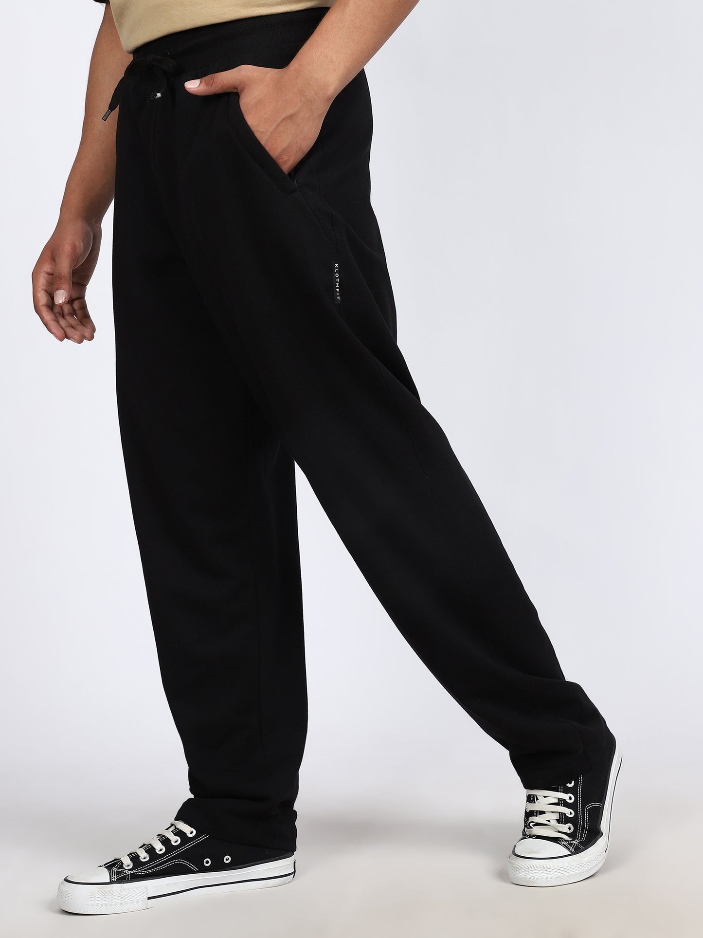 Men Daily Solid Trackpants