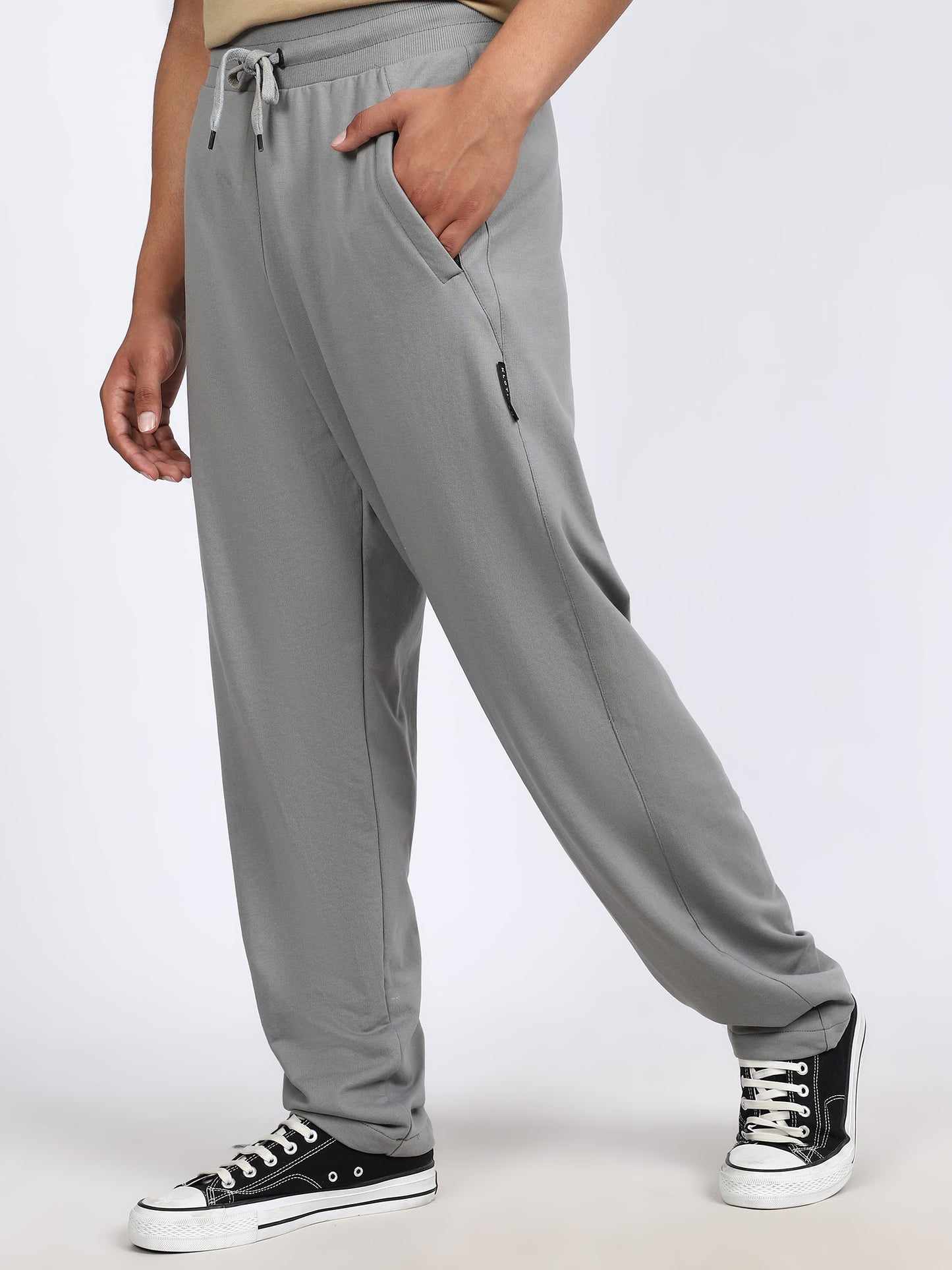 Men Daily Solid Trackpants