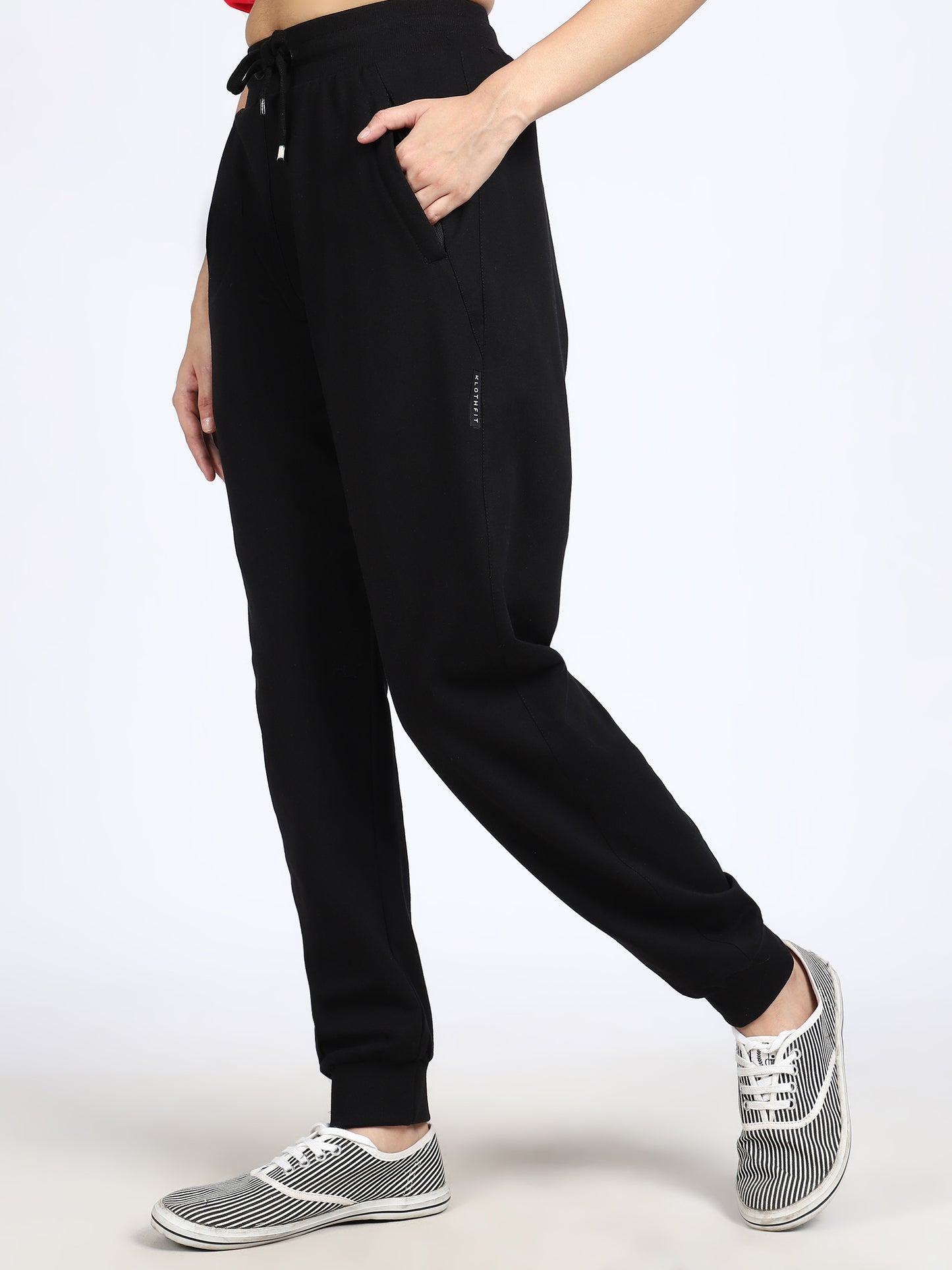 Women Daily Solid Joggers