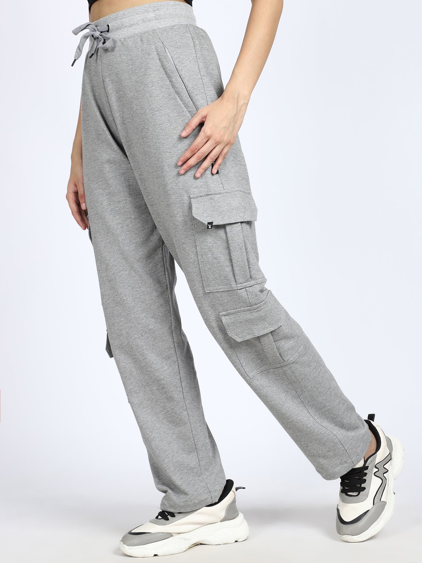Women Solid Travel Trackpants