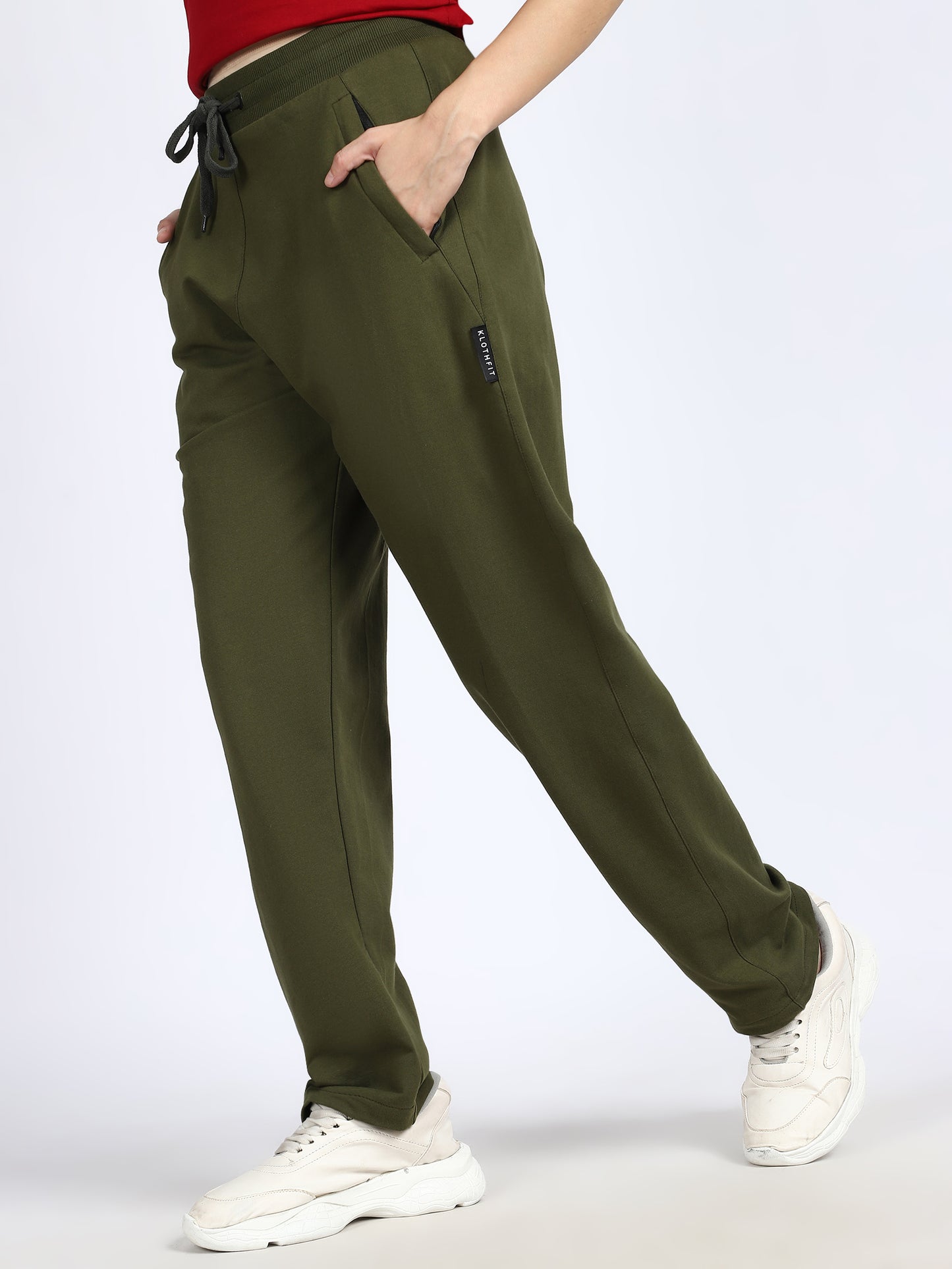 Women Daily Solid Trackpants