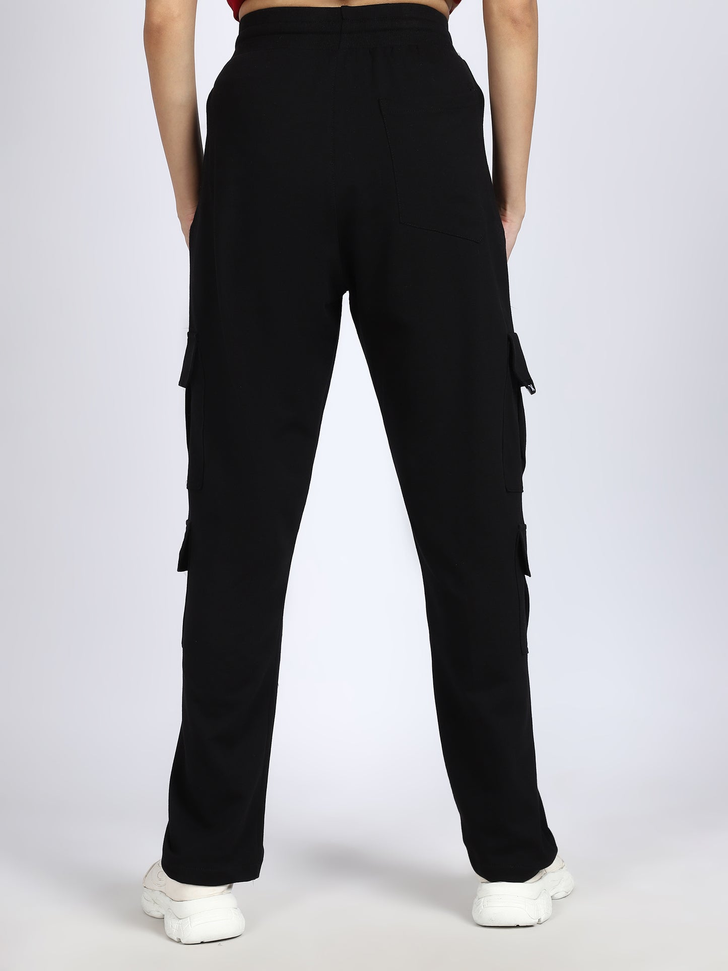 Women Solid Travel Trackpants