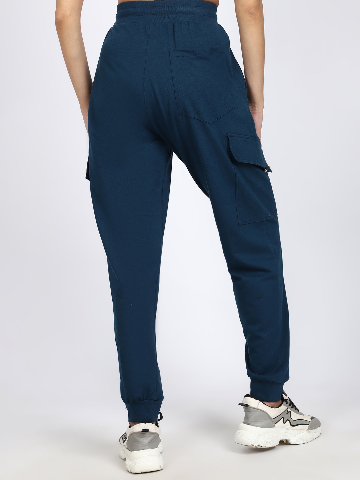 Women Streetwear Solid Joggers