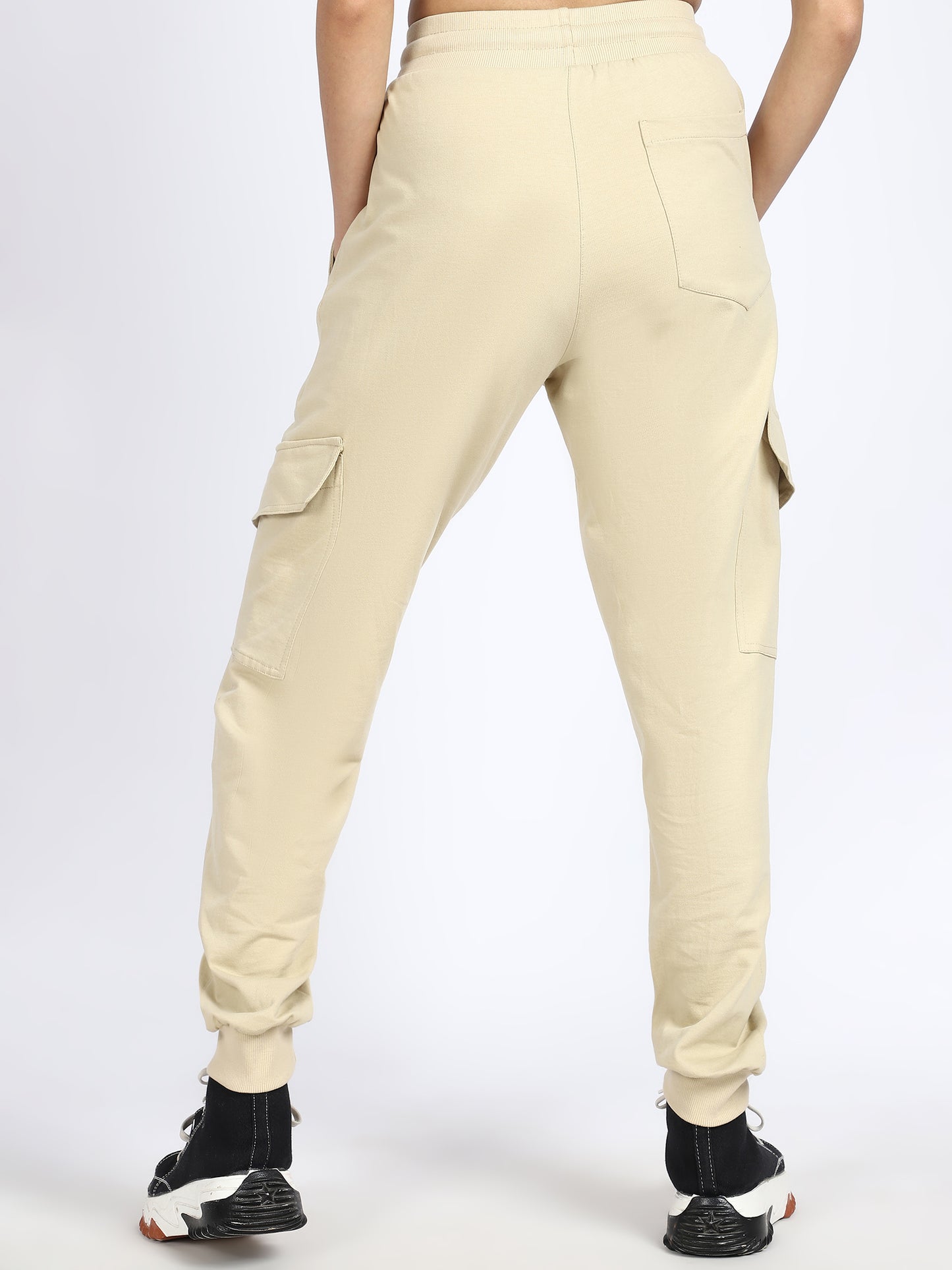 Women Streetwear Solid Joggers