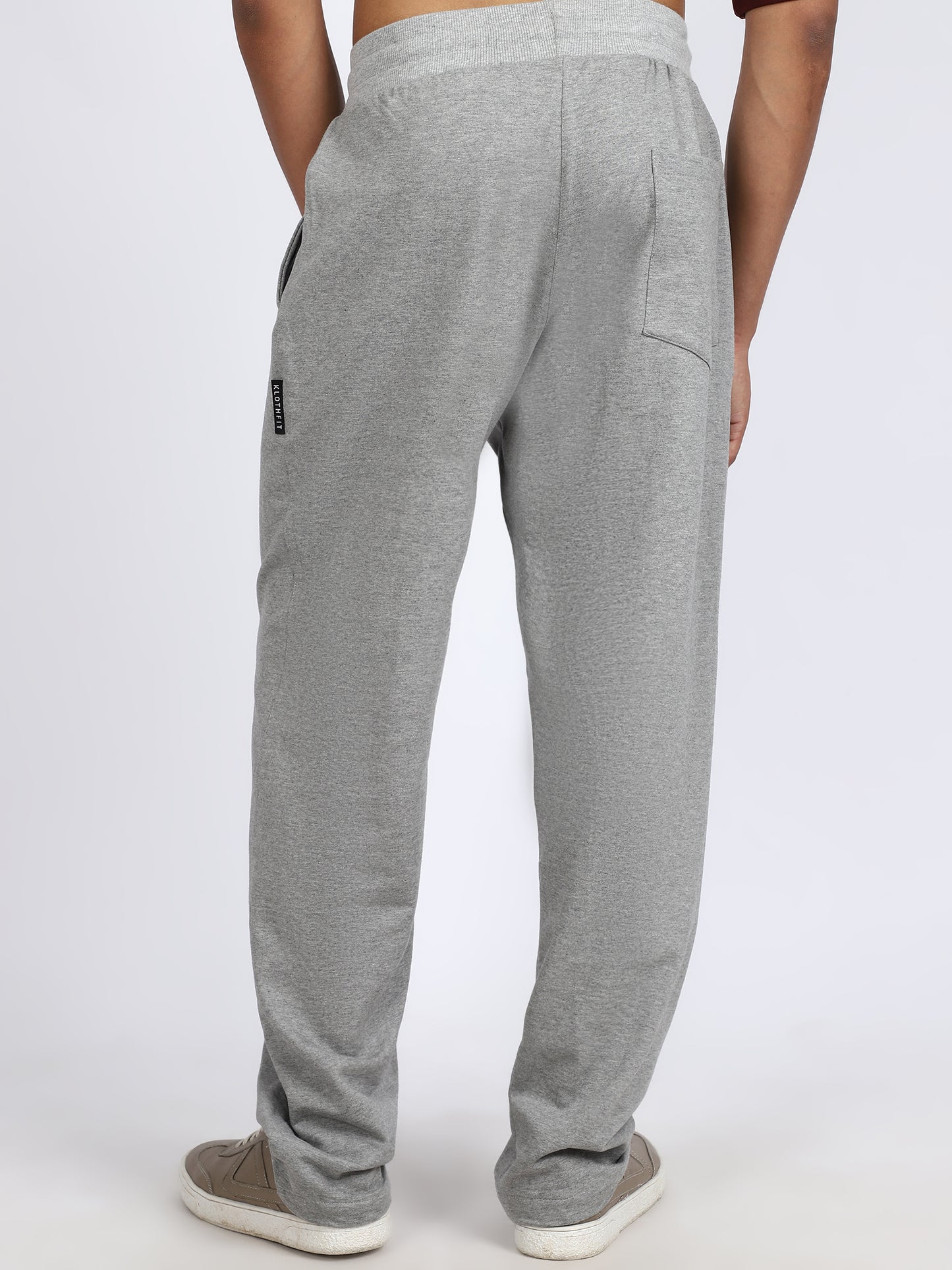 Men Daily Solid Trackpants