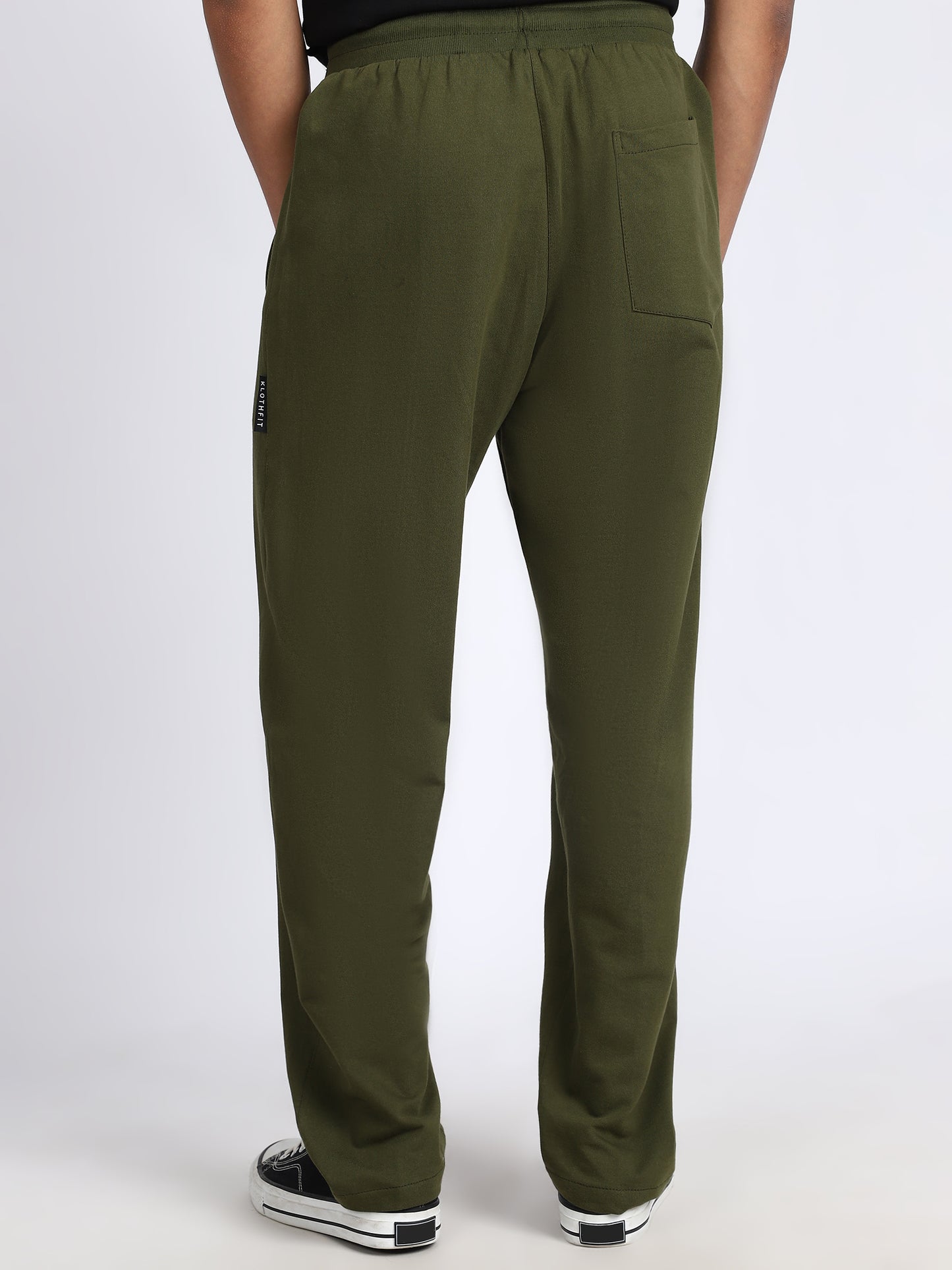 Men Daily Solid Trackpants