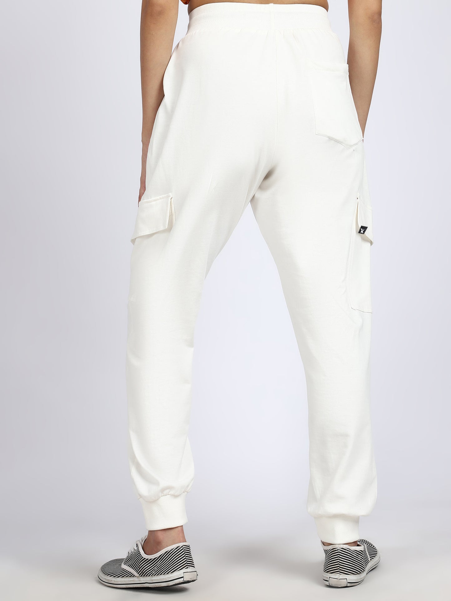 Women Streetwear Solid Joggers