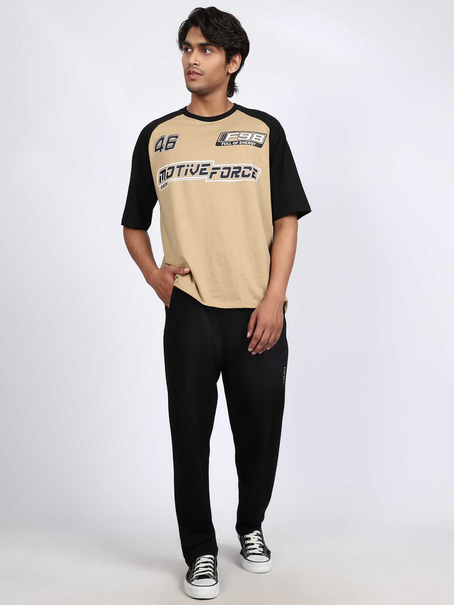 Men Daily Solid Trackpants