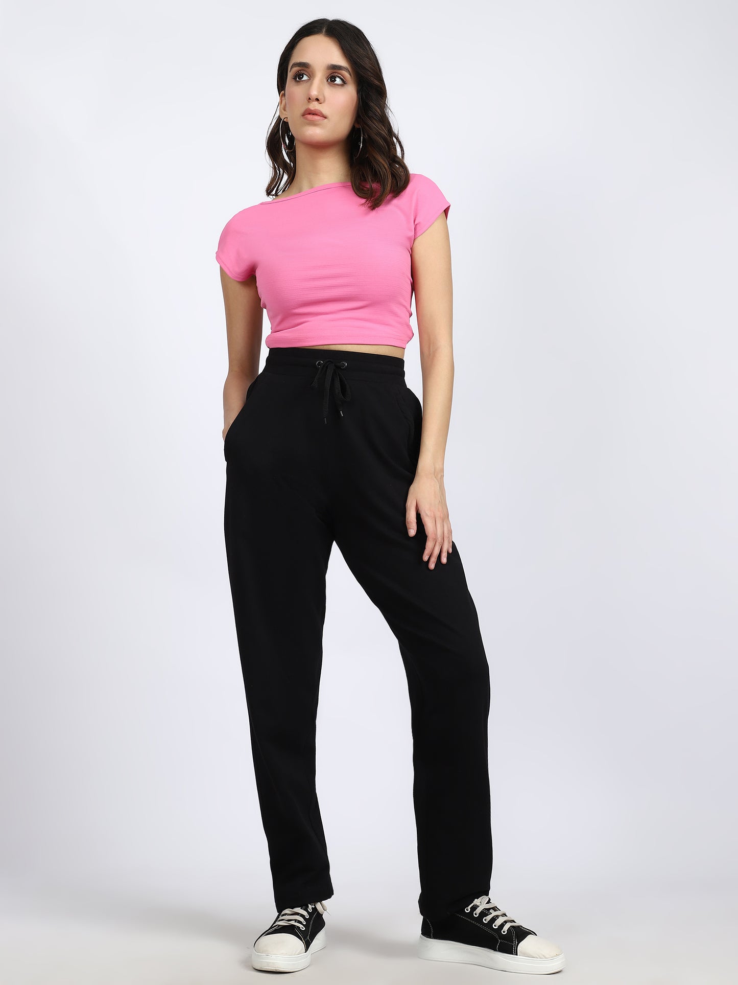 Women Daily Solid Trackpants