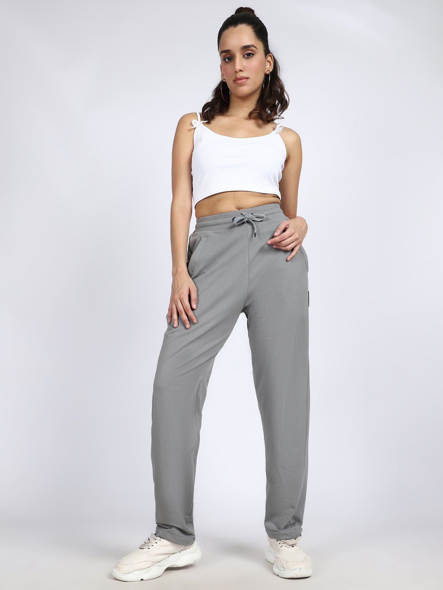 Women Daily Solid Trackpants