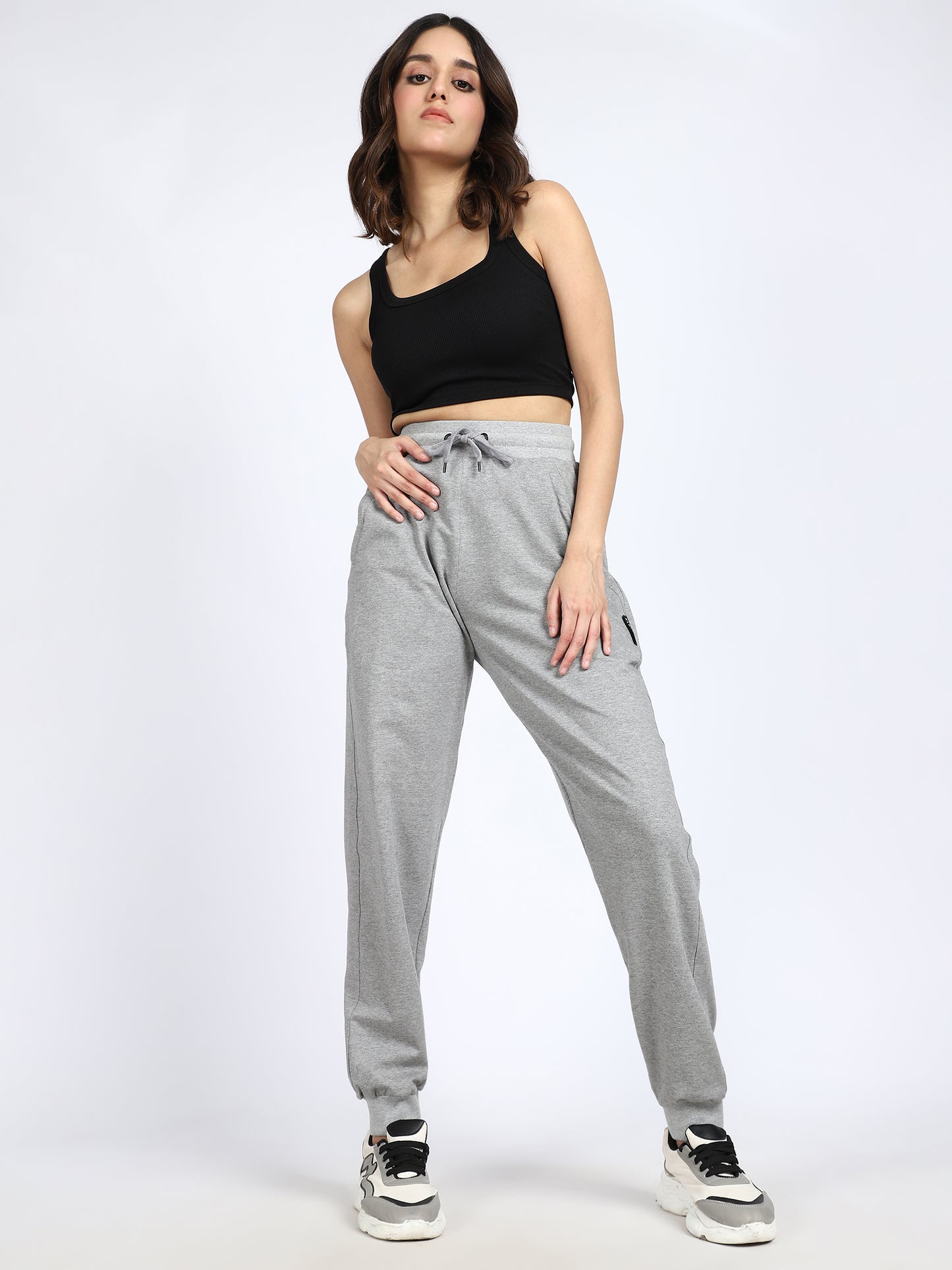 Women Daily Solid Joggers