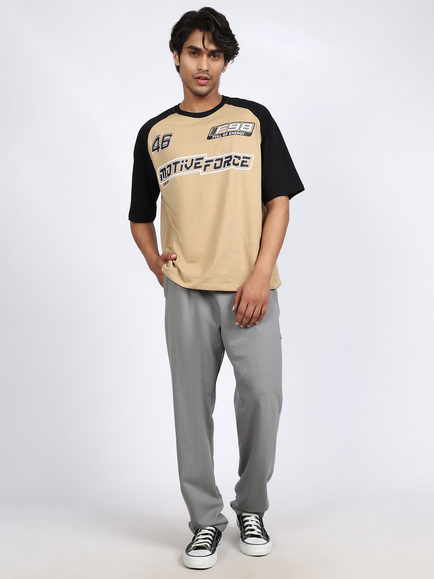 Men Daily Solid Trackpants