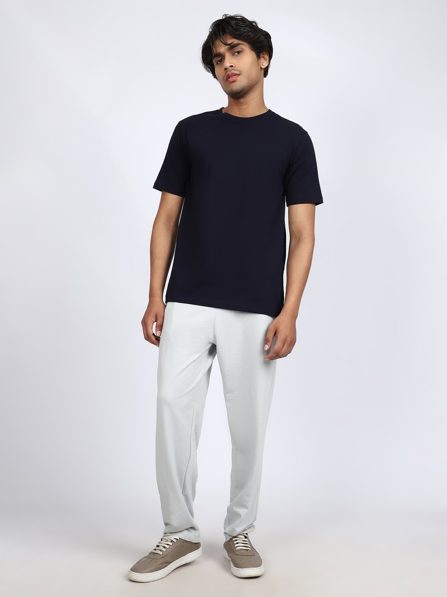 Men Daily Solid Trackpants