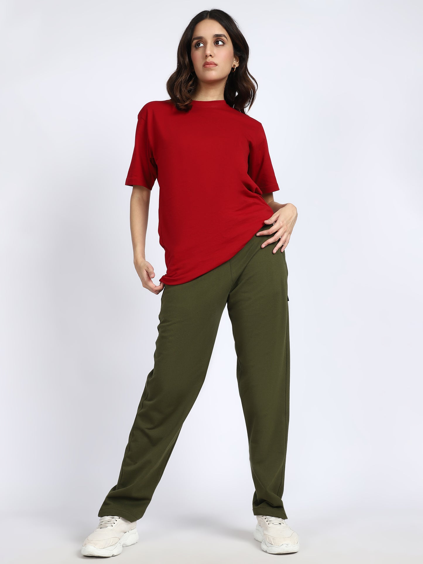 Women Daily Solid Trackpants