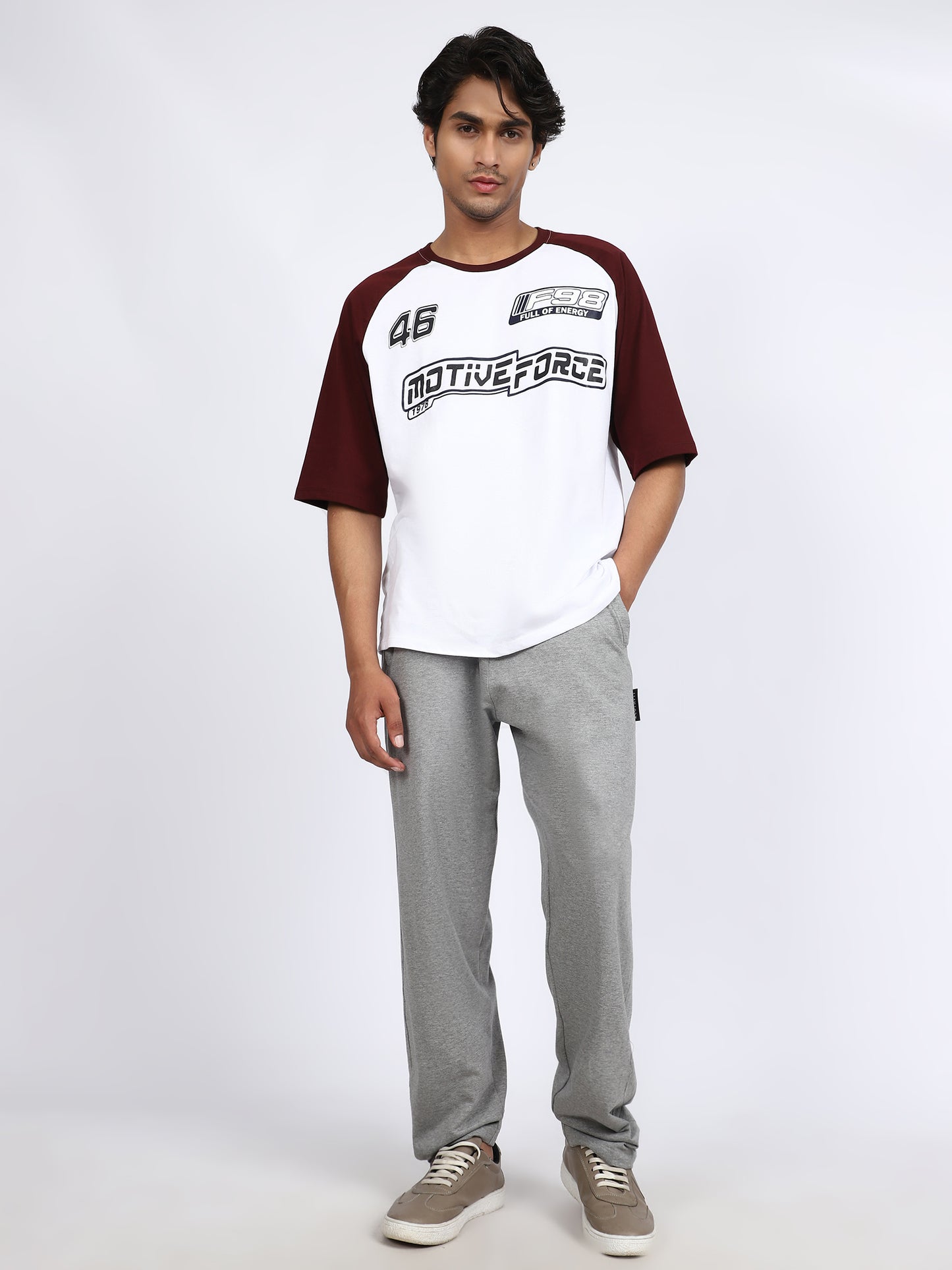 Men Daily Solid Trackpants