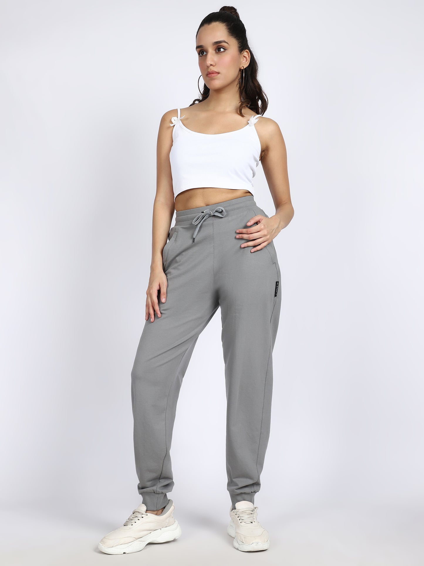 Women Daily Solid Joggers