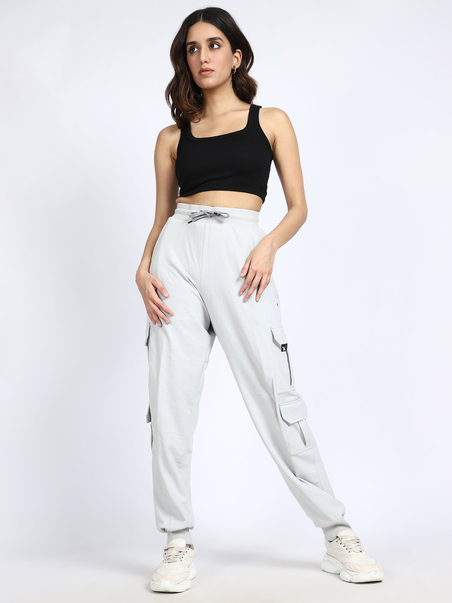 Women Solid Travel Trackpants