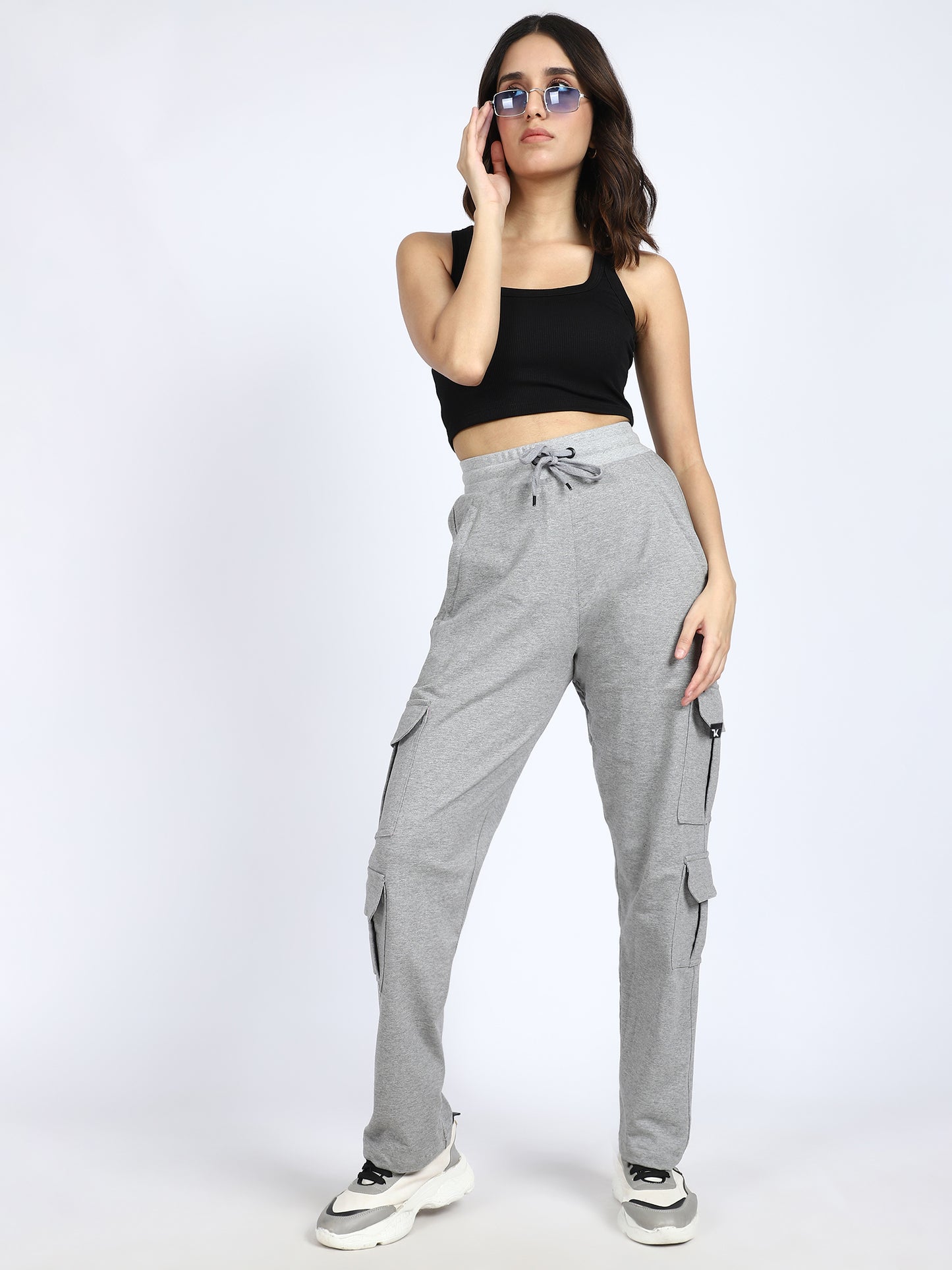 Women Solid Travel Trackpants