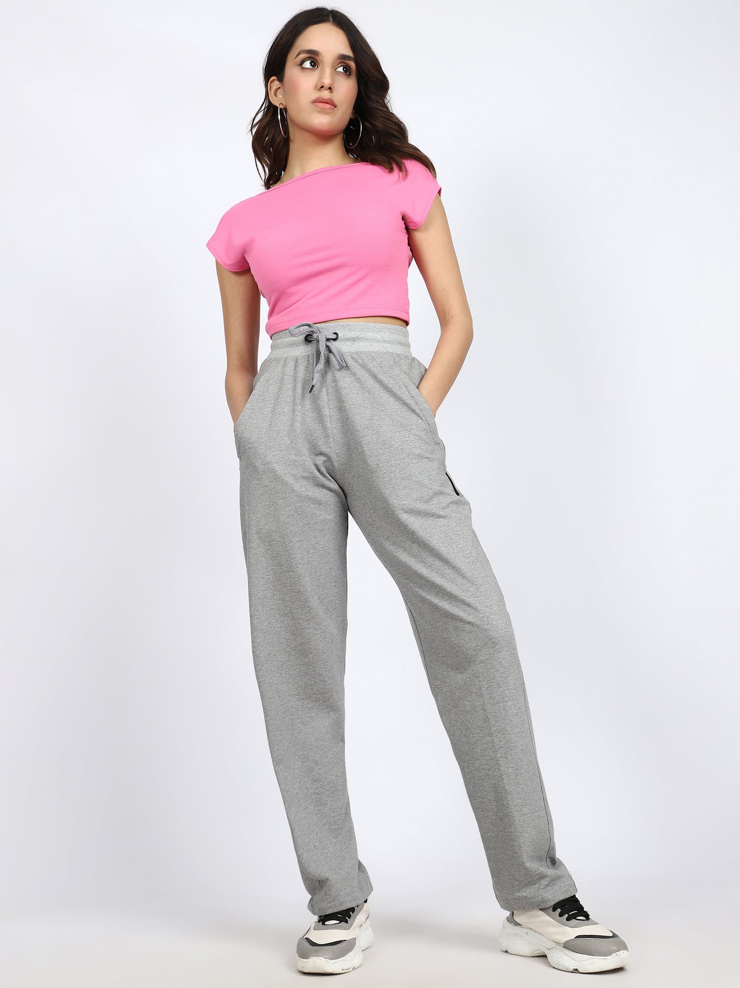 Women Daily Solid Trackpants