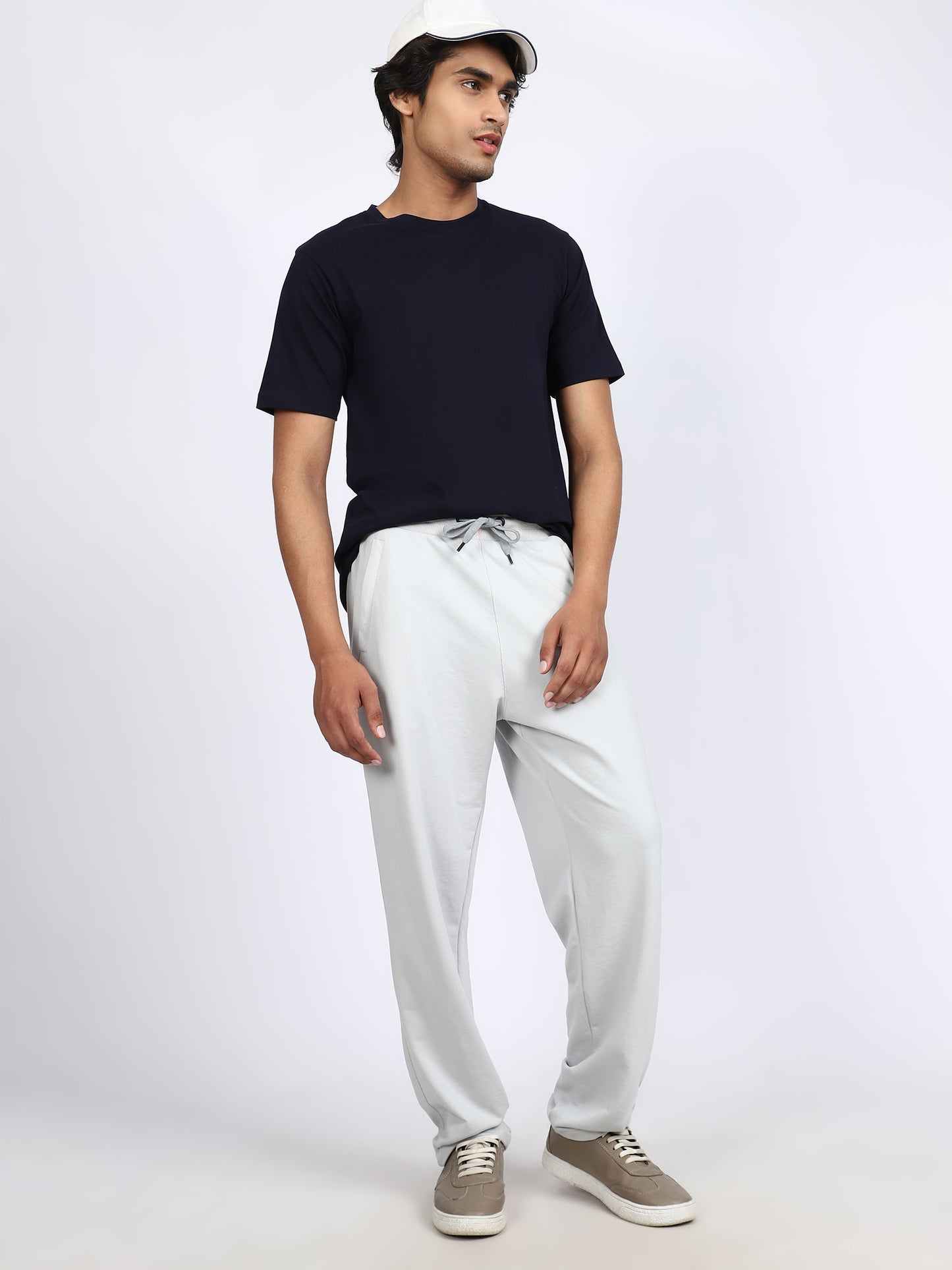 Men Daily Solid Trackpants