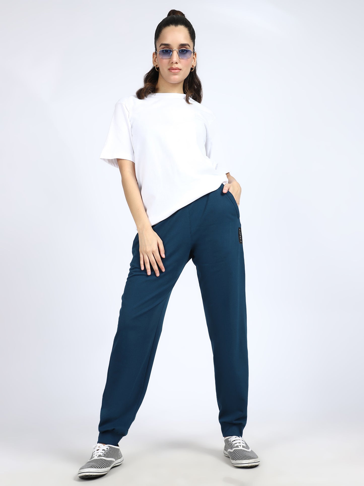 Women Daily Solid Joggers