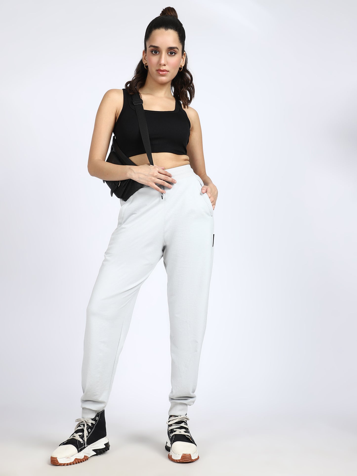 Women Daily Solid Joggers