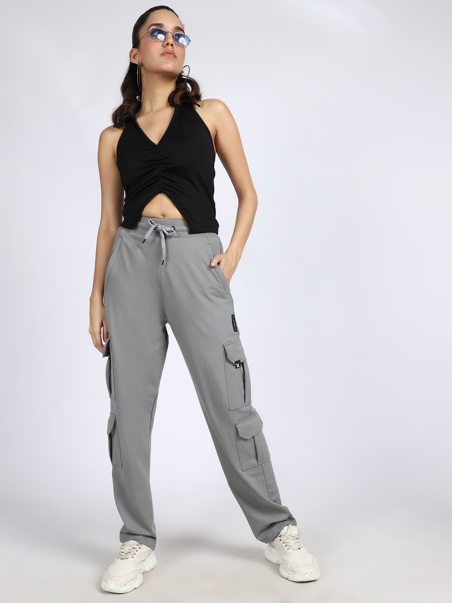 Women Solid Travel Trackpants