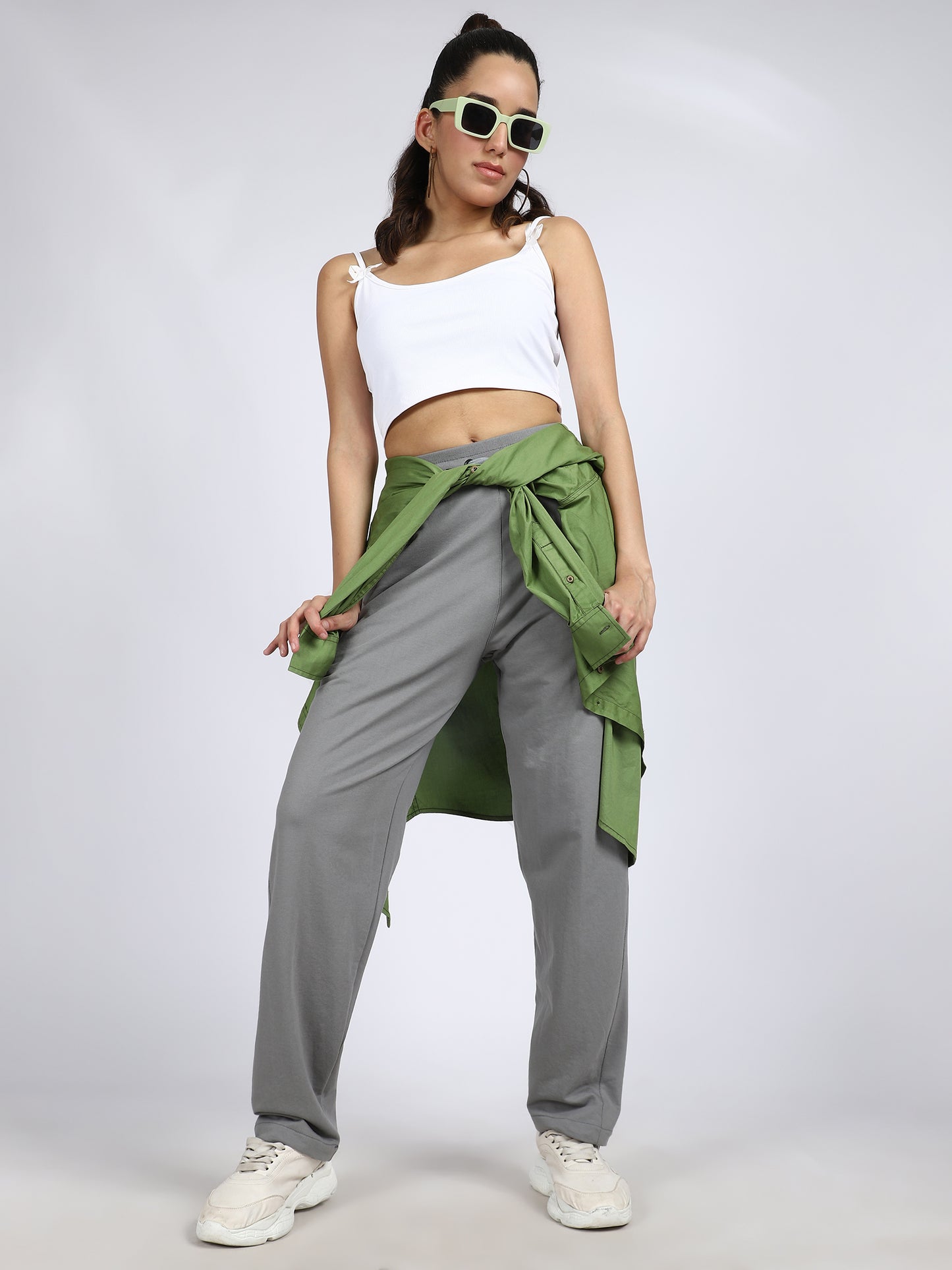 Women Daily Solid Trackpants