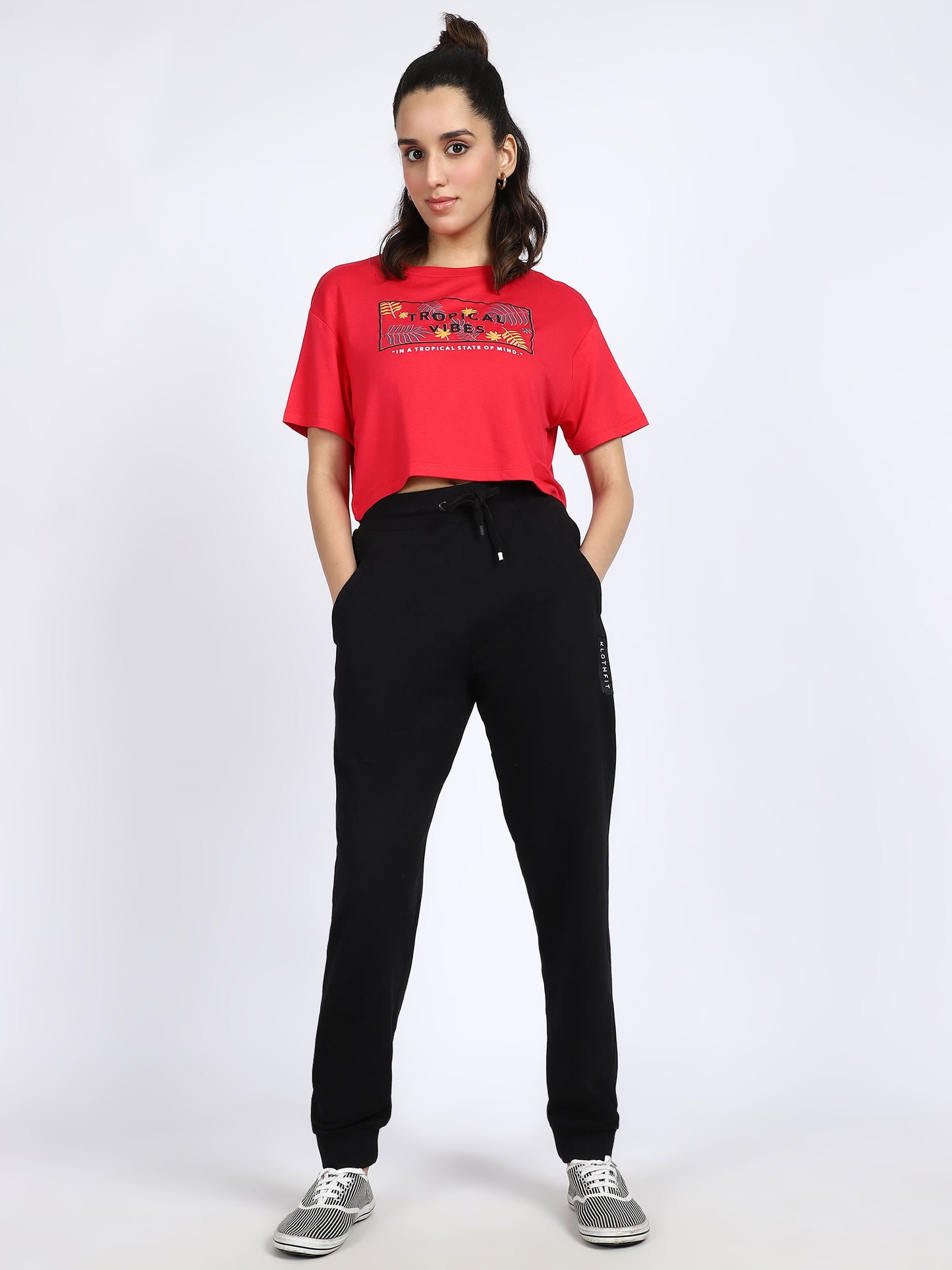 Women Daily Solid Joggers