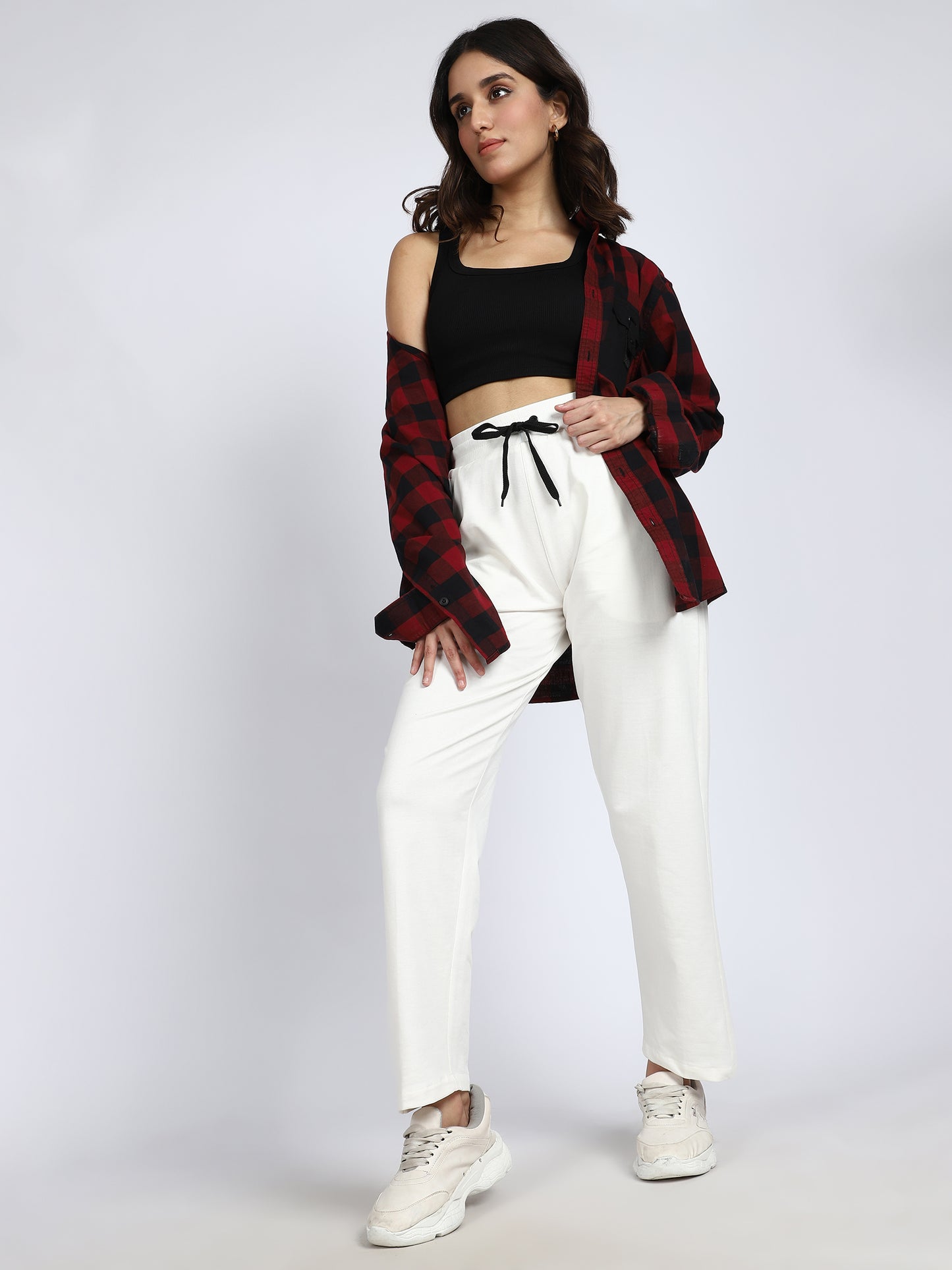 Women Daily Solid Trackpants