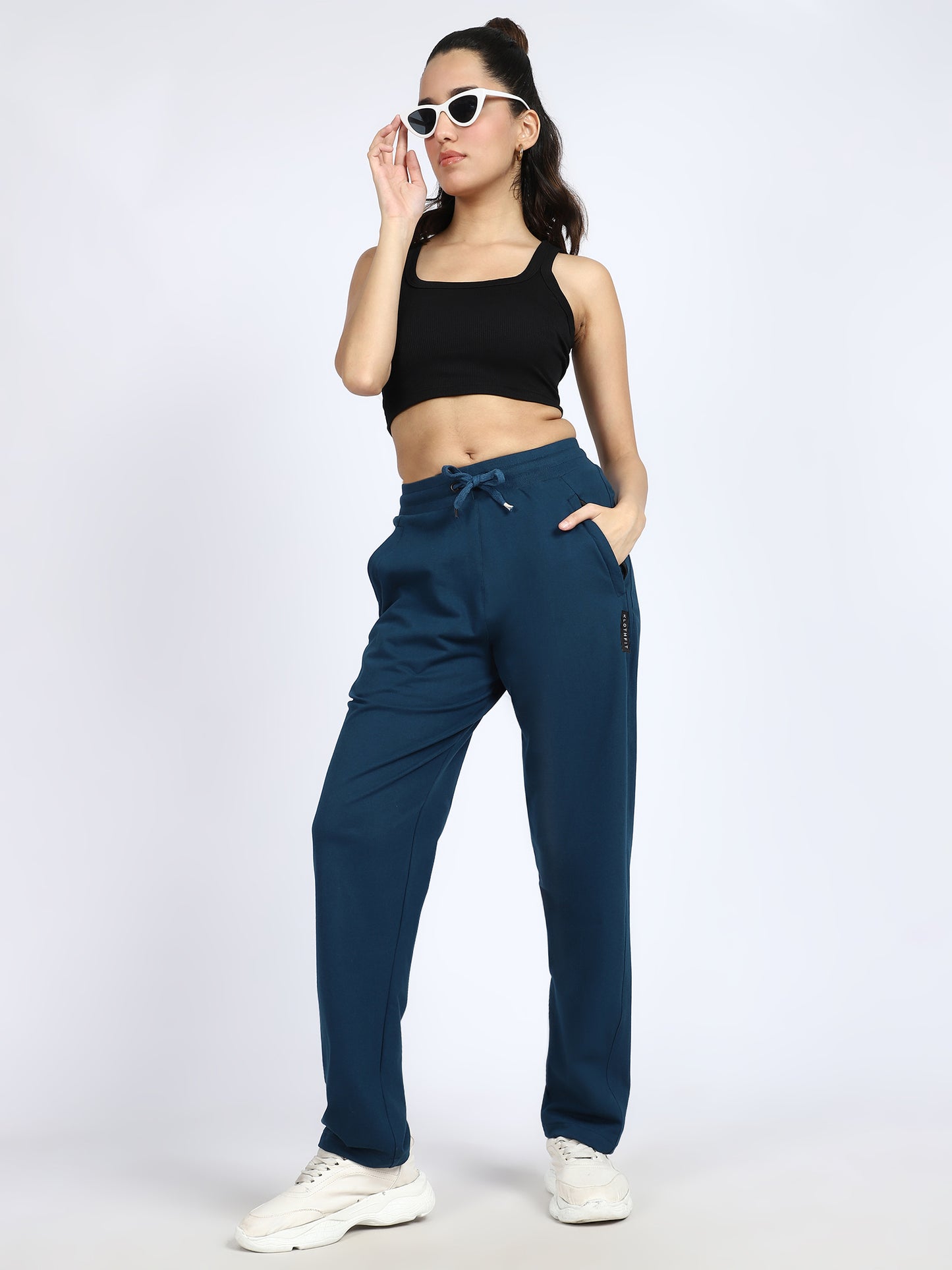 Women Daily Solid Trackpants