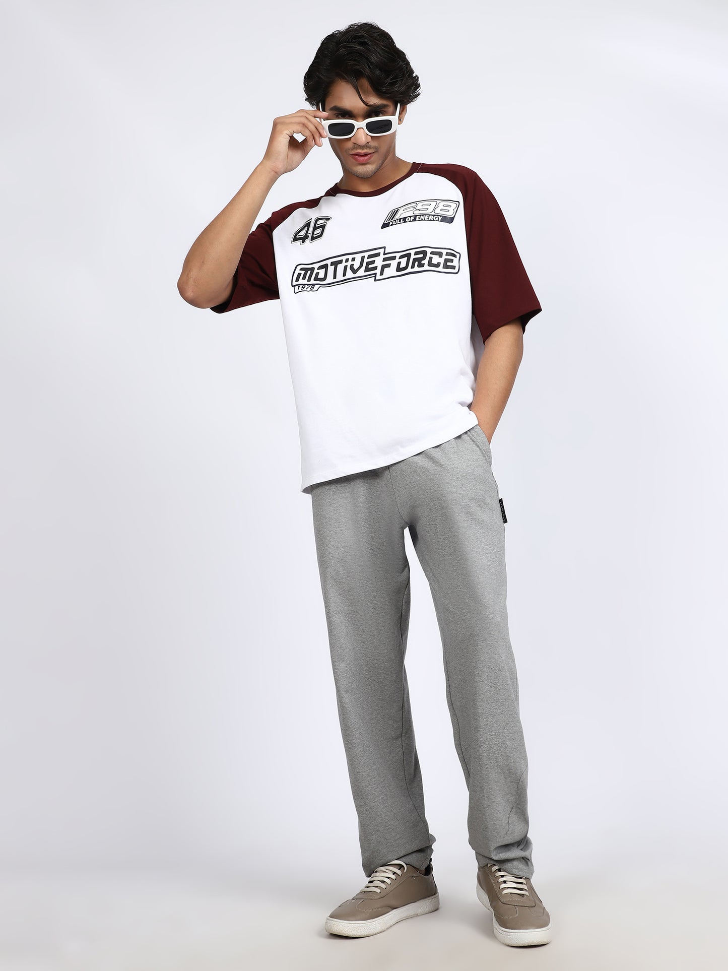 Men Daily Solid Trackpants