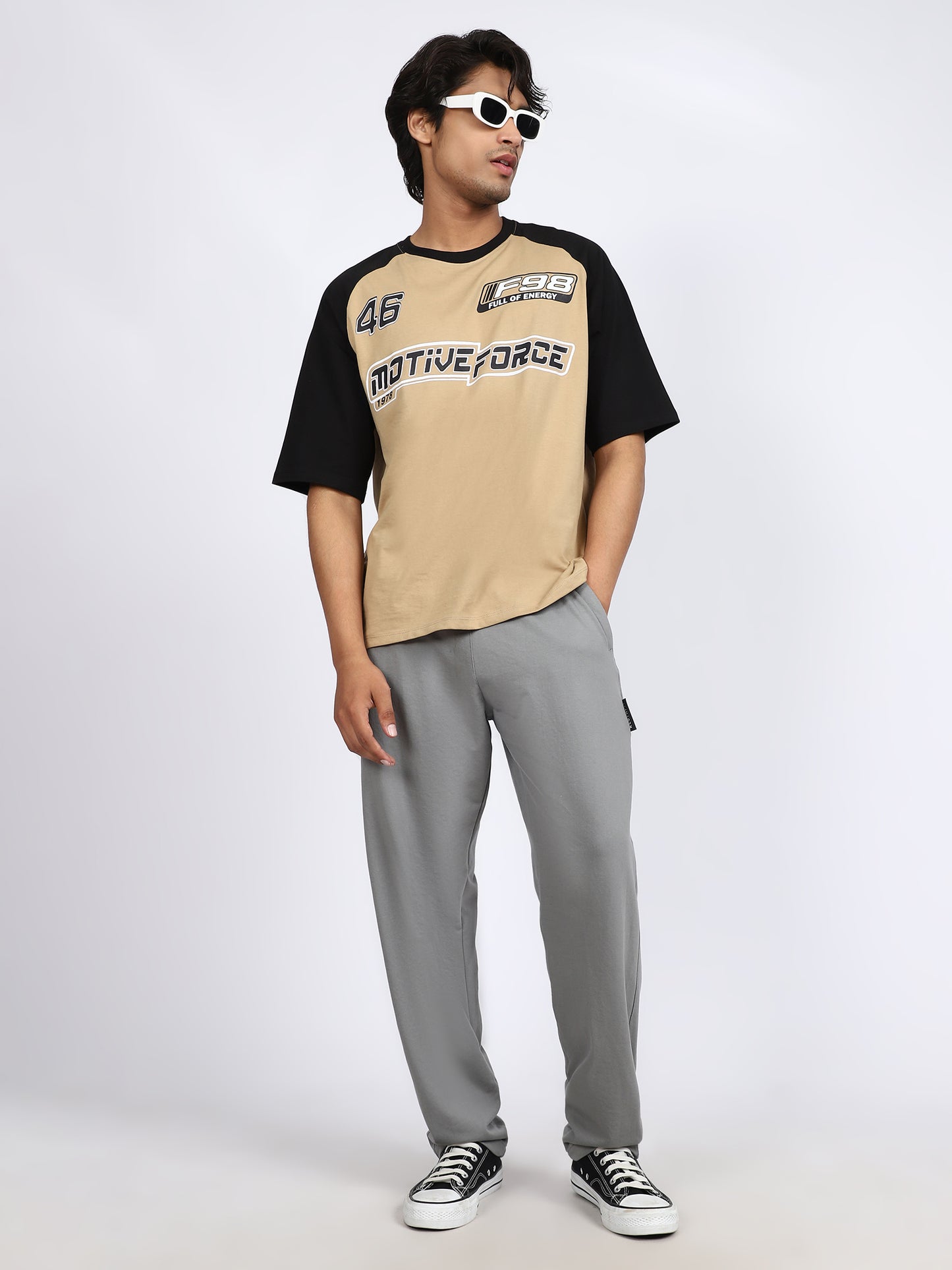 Men Daily Solid Trackpants