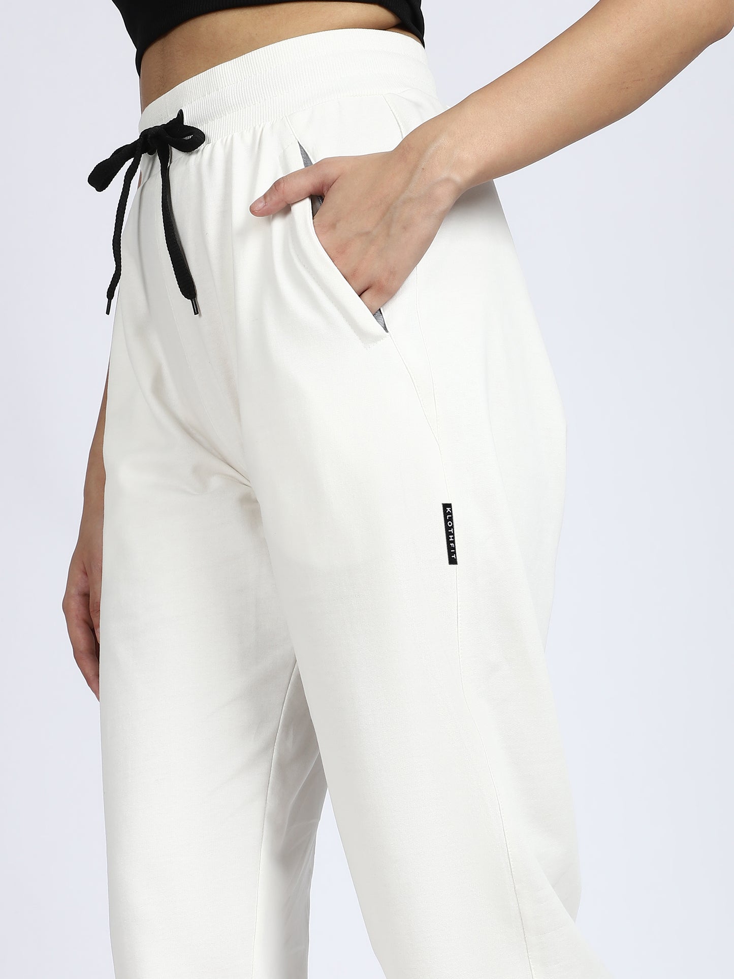 Women Daily Solid Trackpants