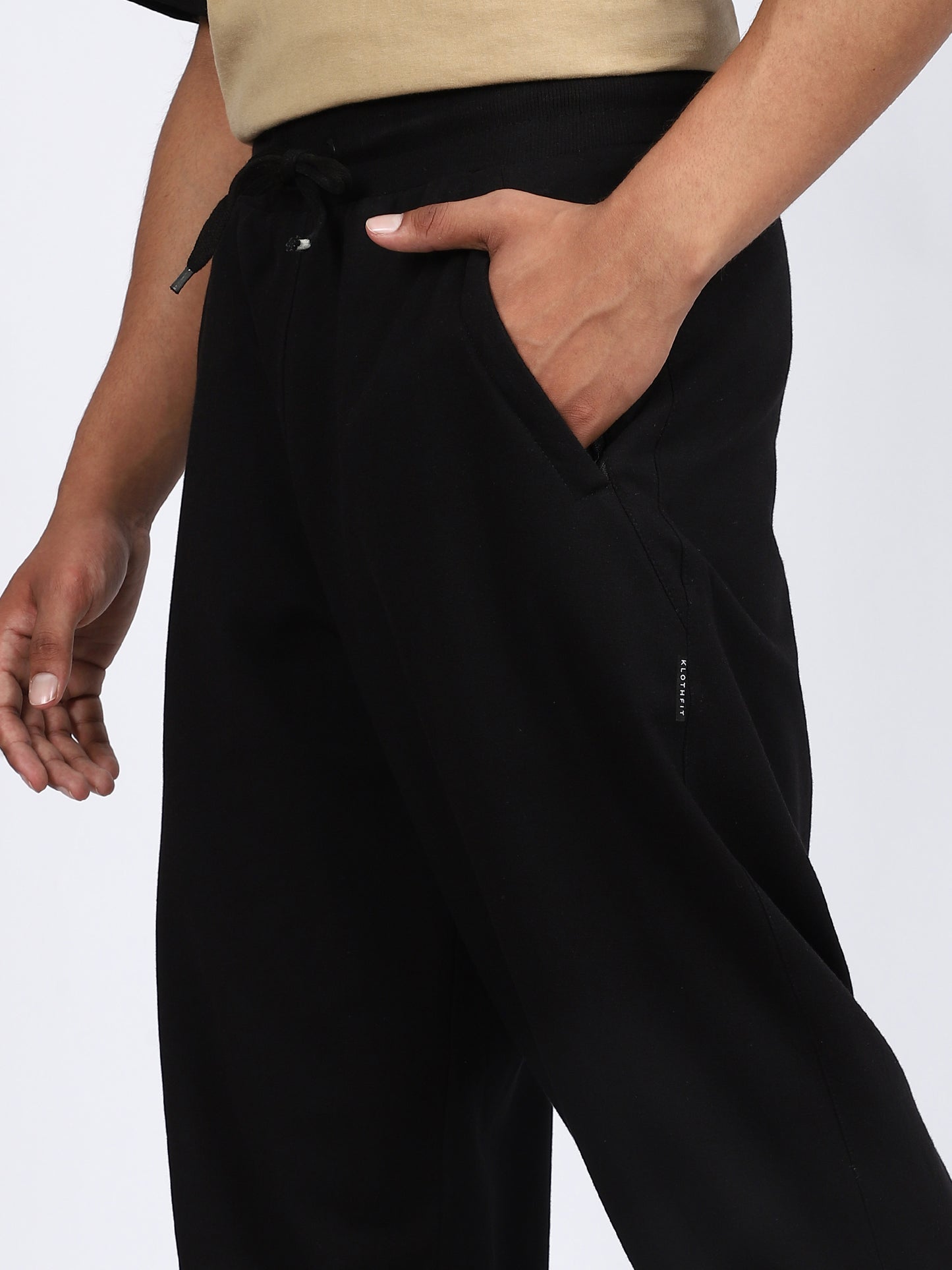 Men Daily Solid Trackpants