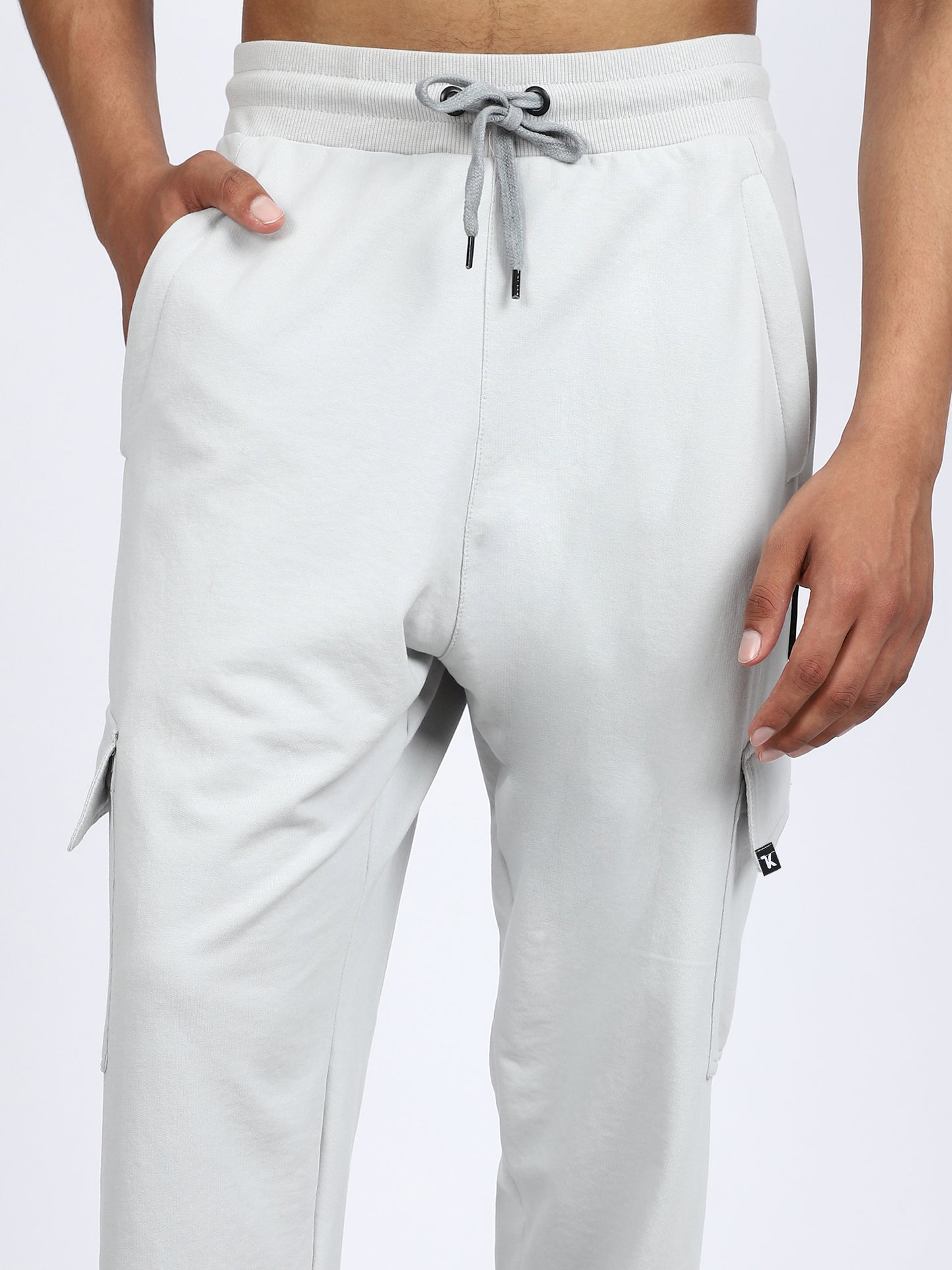 Men Streetwear Solid Joggers