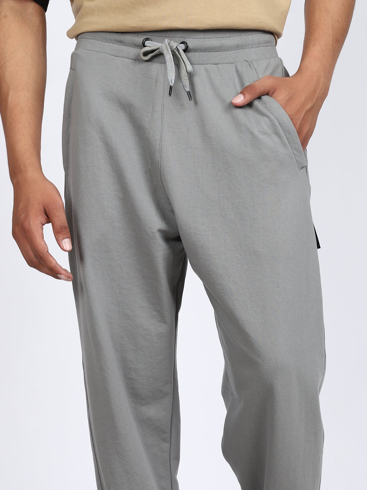 Men Daily Solid Trackpants
