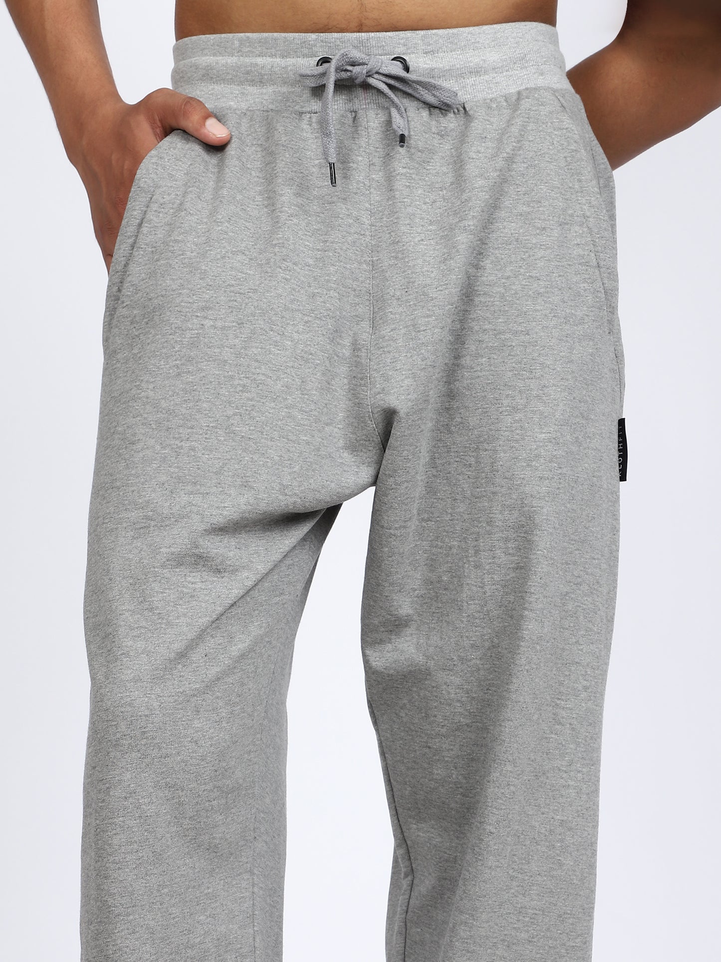 Men Daily Solid Trackpants