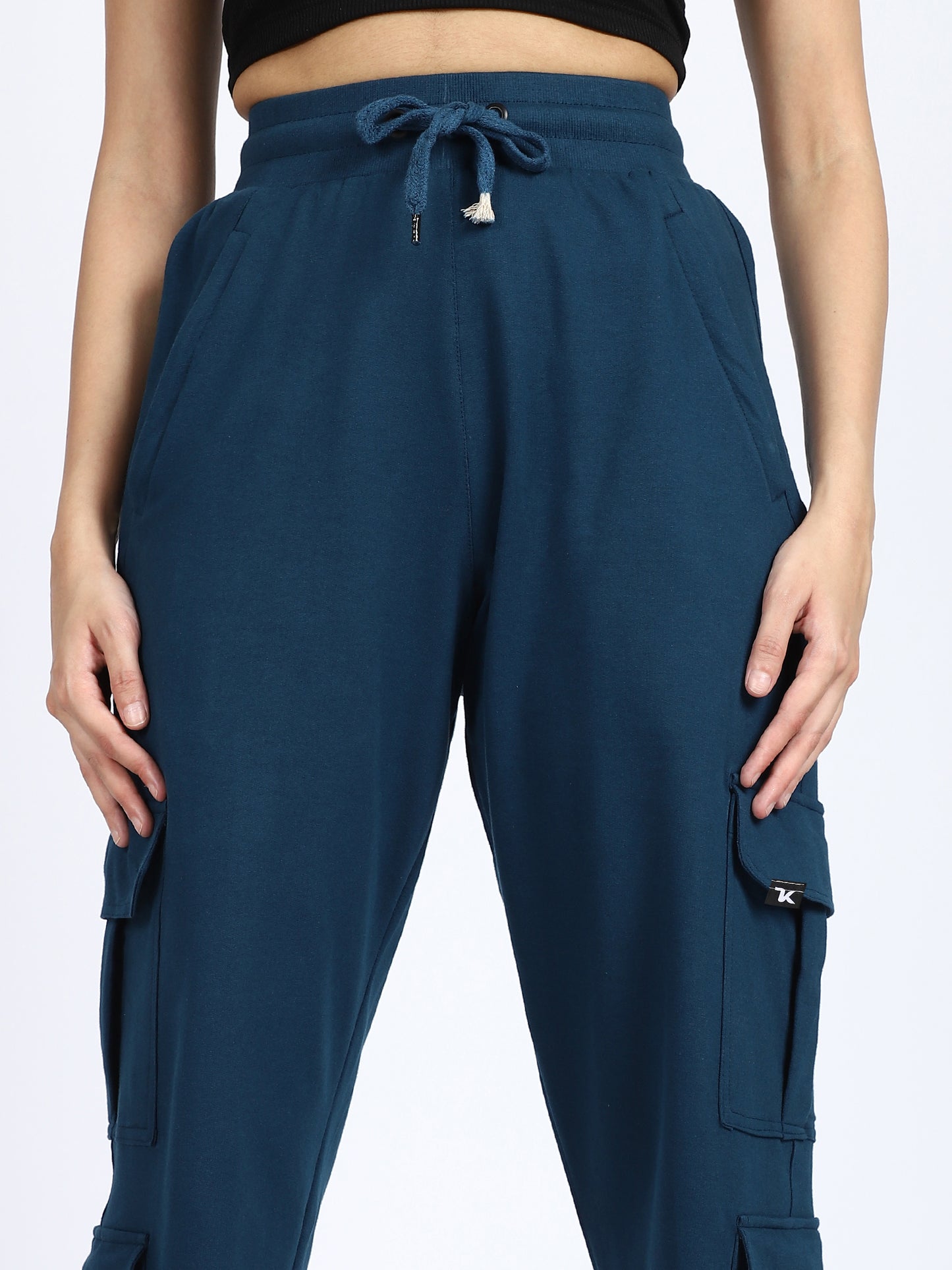 Women Solid Travel Trackpants