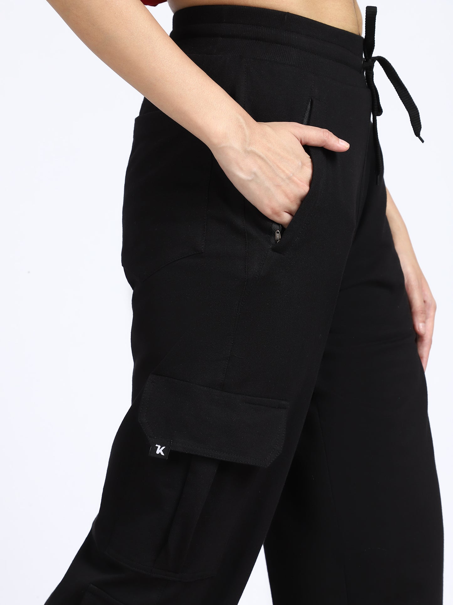 Women Solid Travel Trackpants