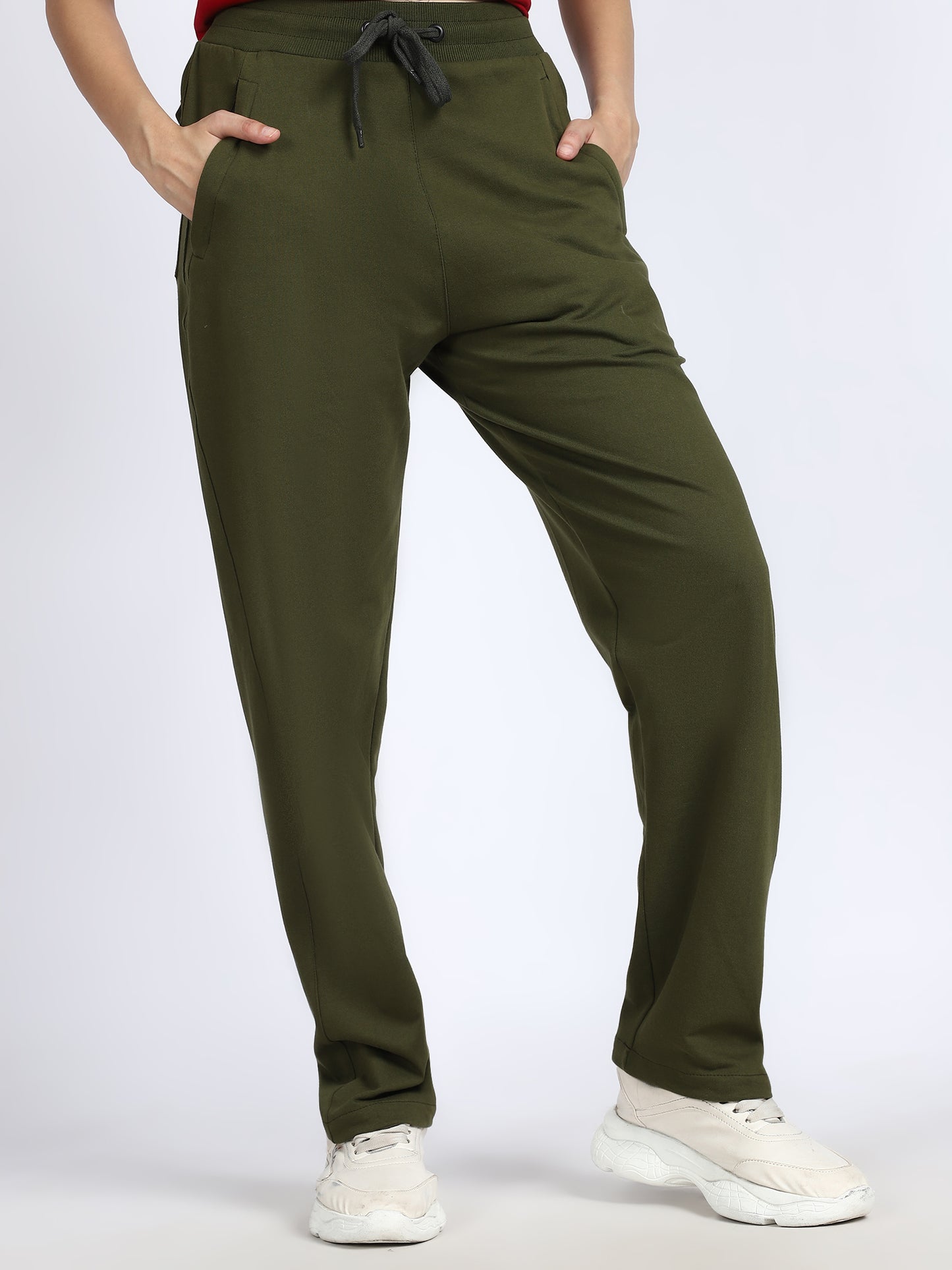 Women Daily Solid Trackpants