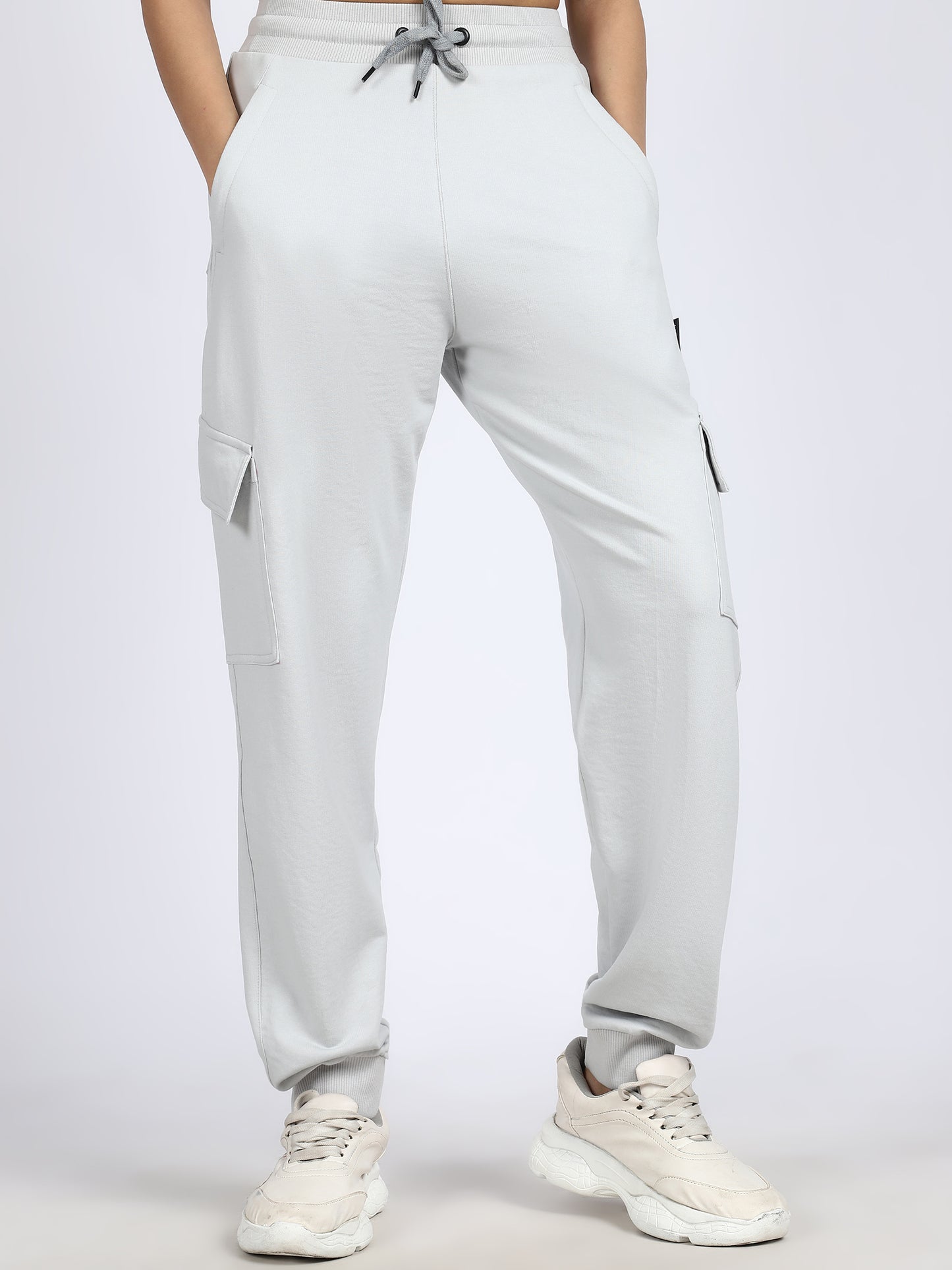 Women Streetwear Solid Joggers