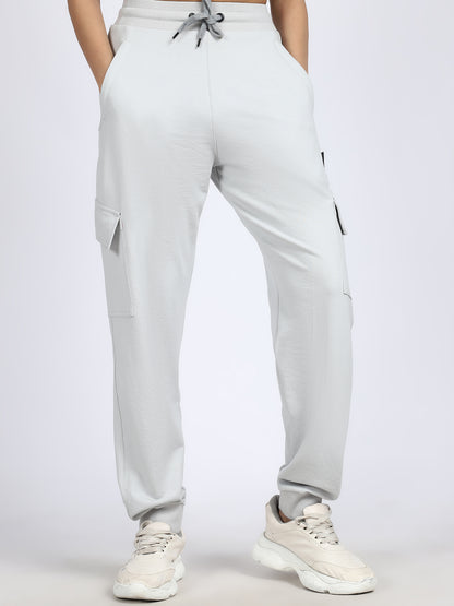 Women Streetwear Solid Joggers
