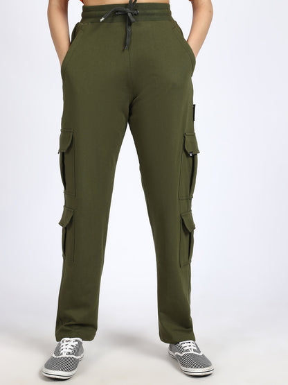 Women Solid Travel Trackpants